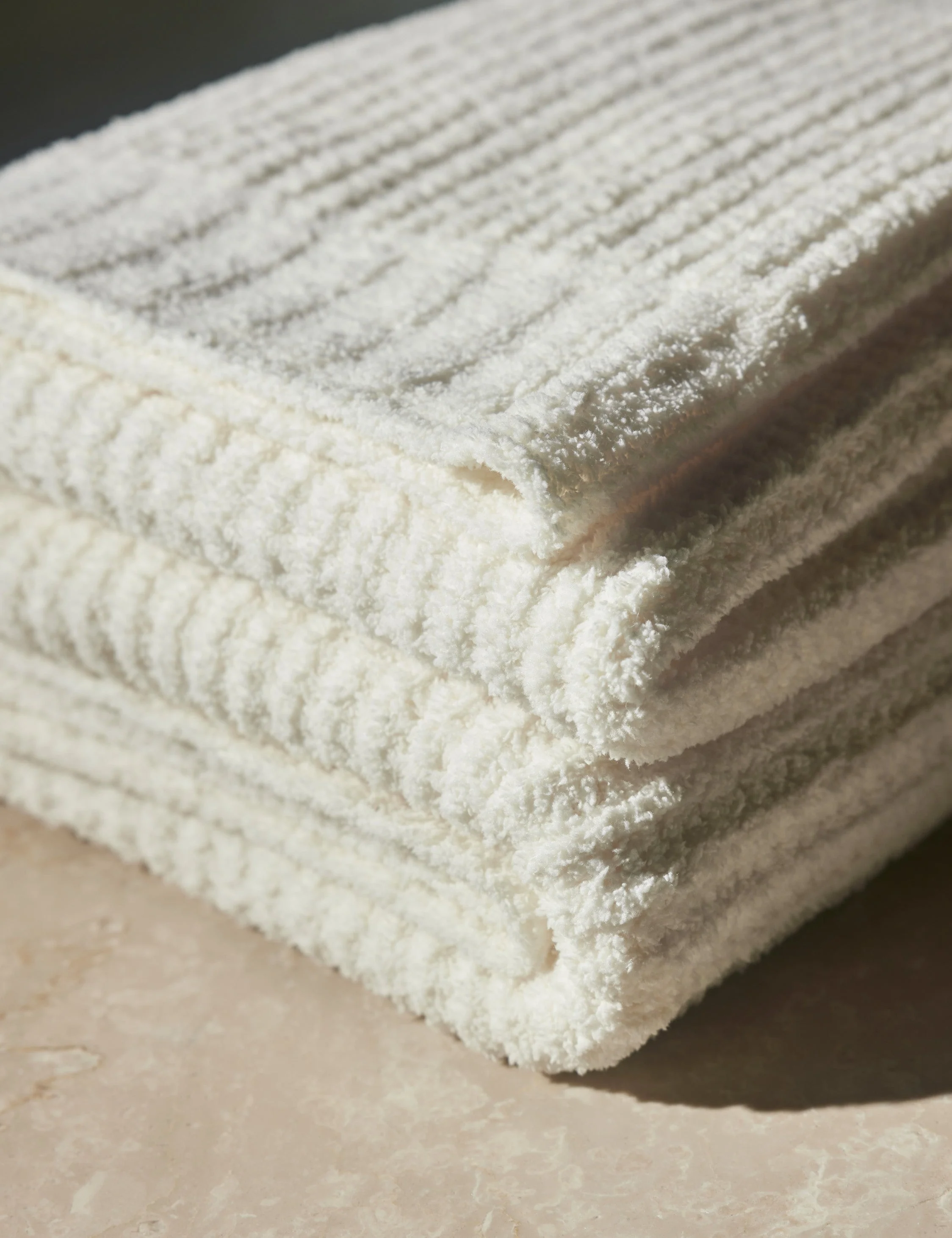 Knit Waffle Weave Throw by Kashwere - Image 7
