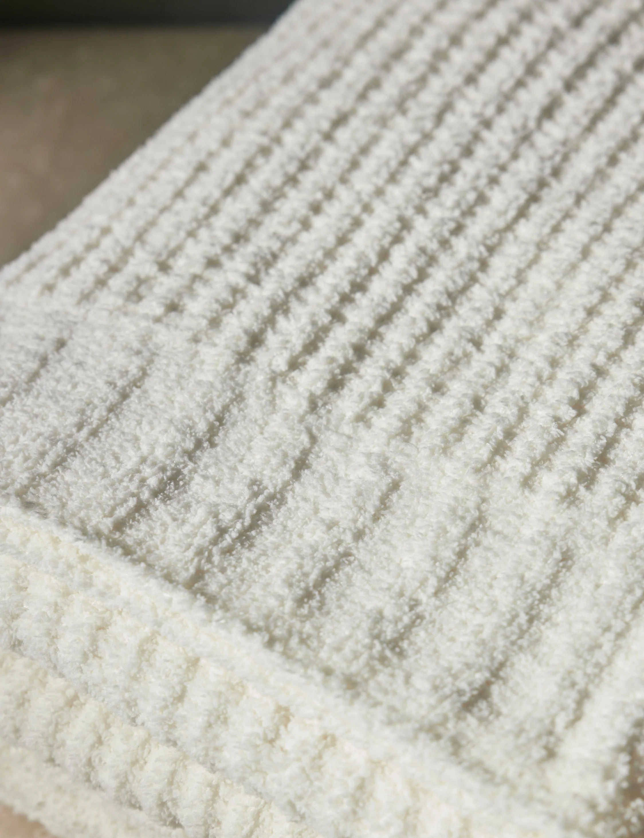 Knit Waffle Weave Throw by Kashwere - Image 8