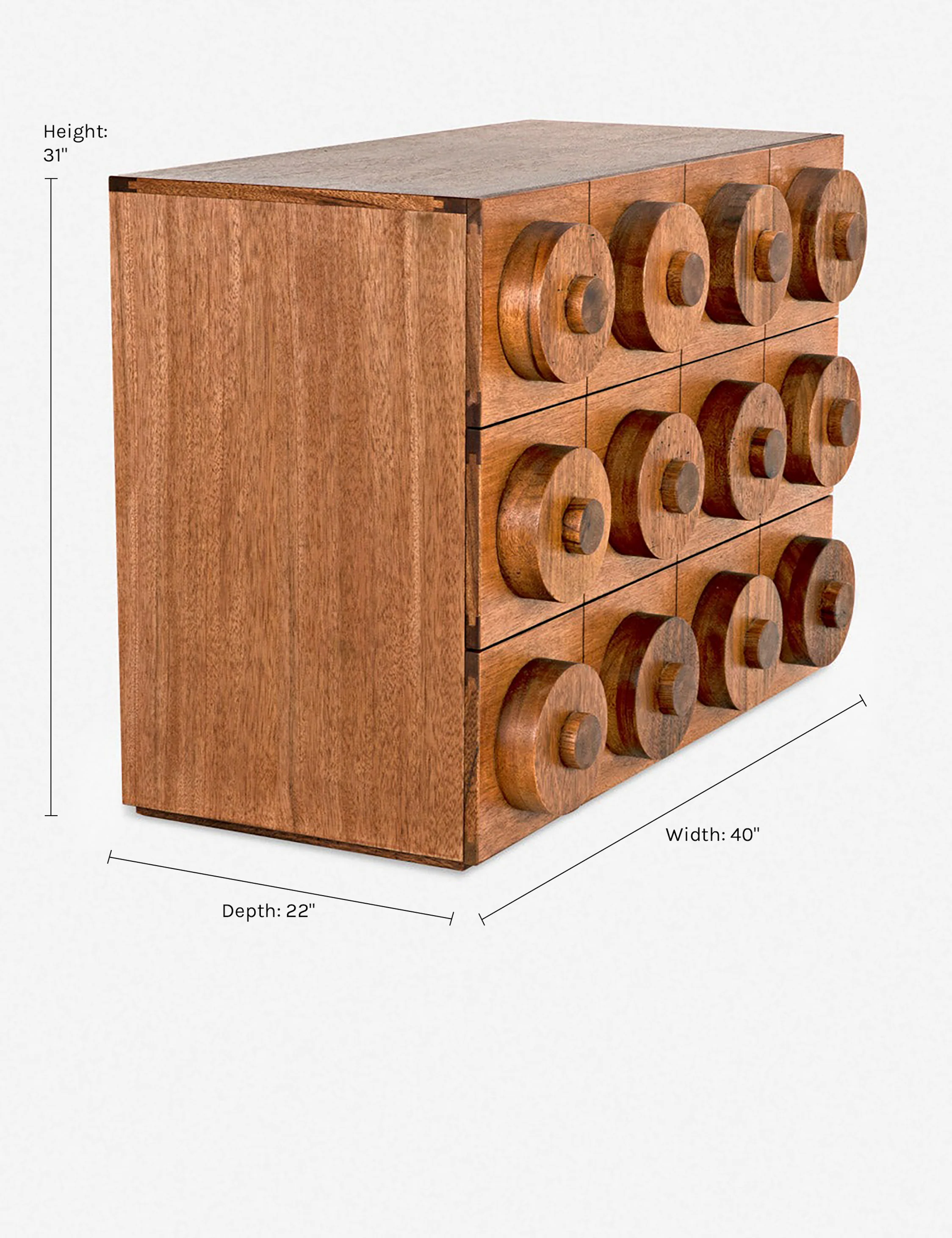 Kobe 3-Drawer Dresser - Image 11