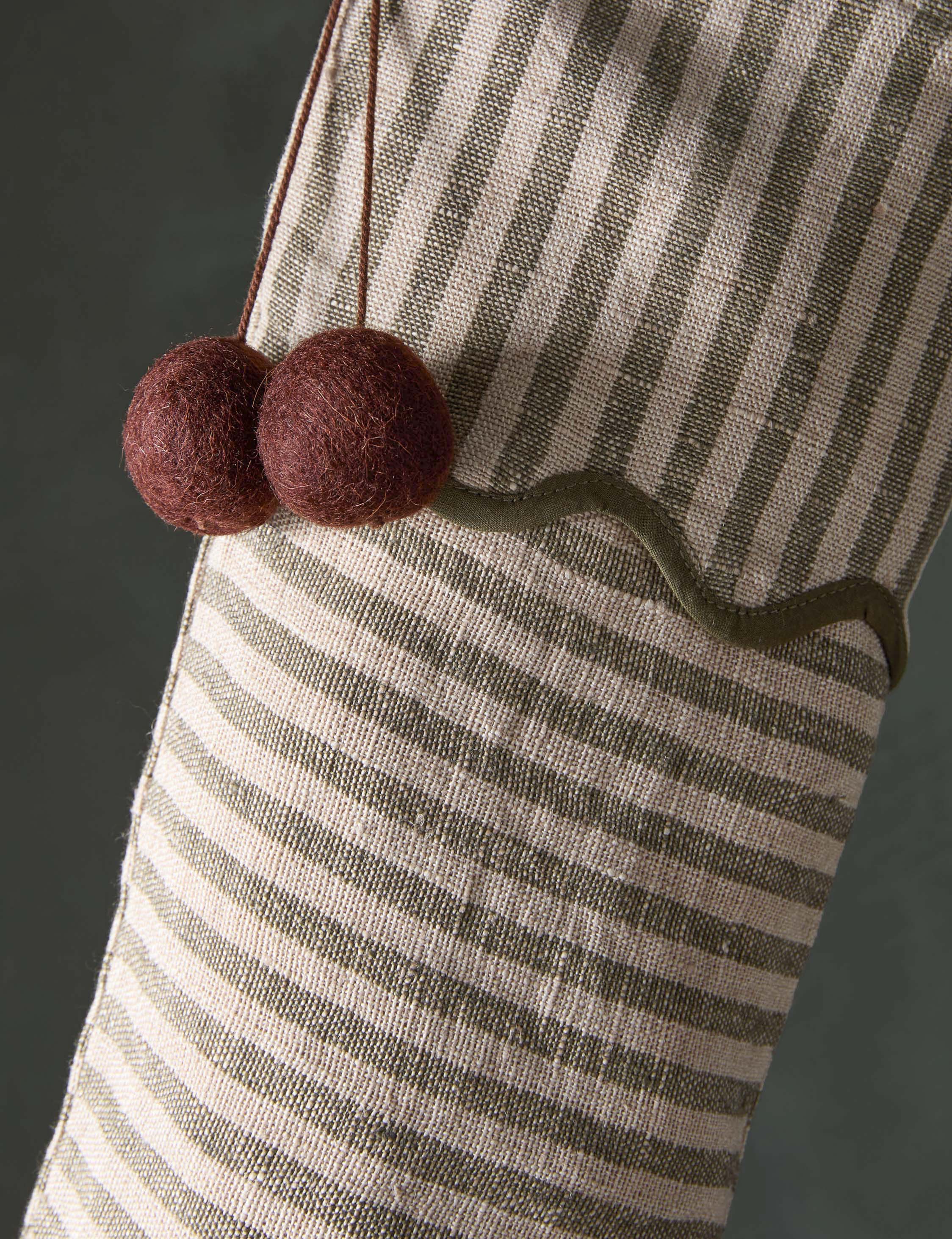 Lanie Linen Stocking by Sarah Sherman Samuel - Image 6