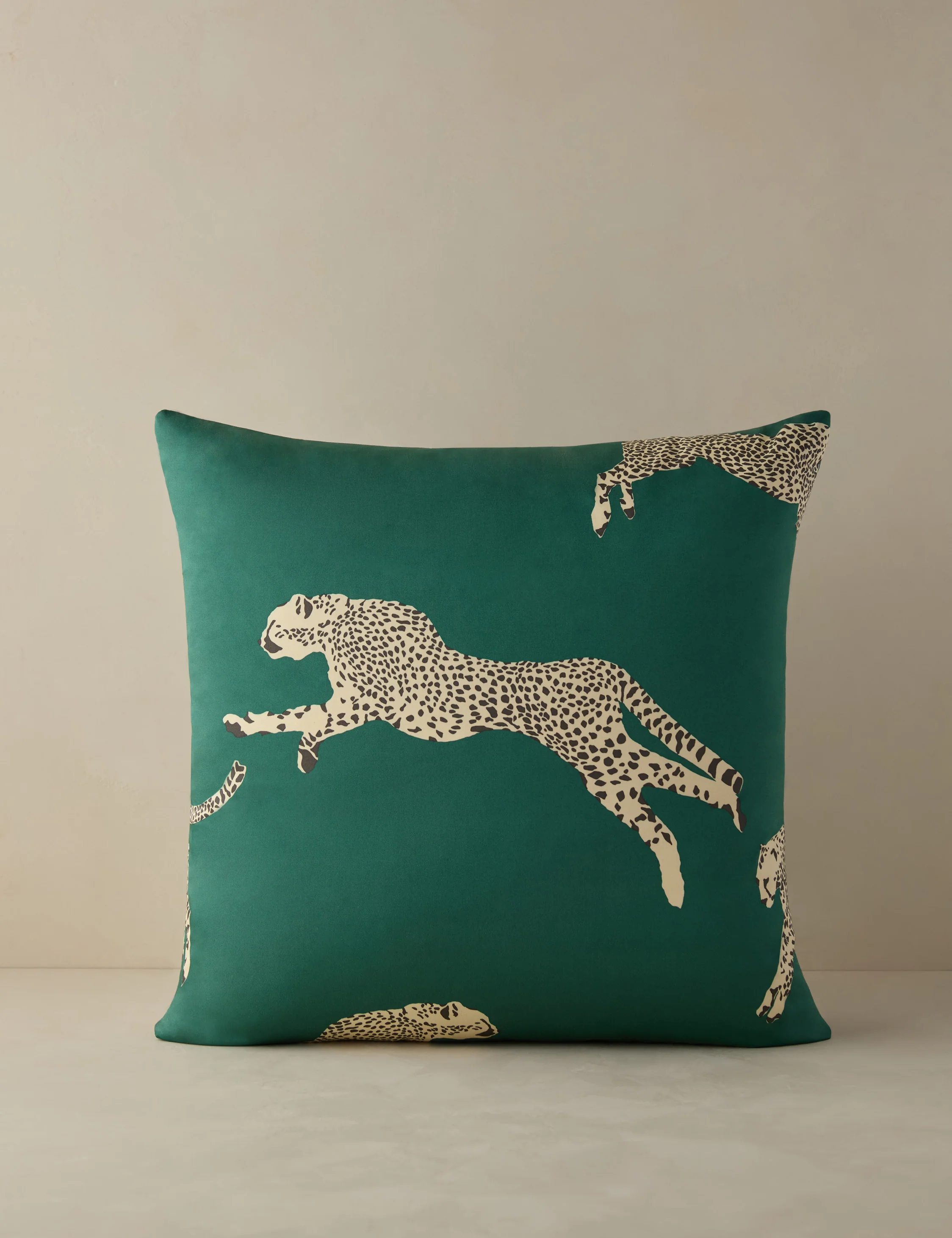 Leaping Cheetah Pillow by Scalamandre - Image 6