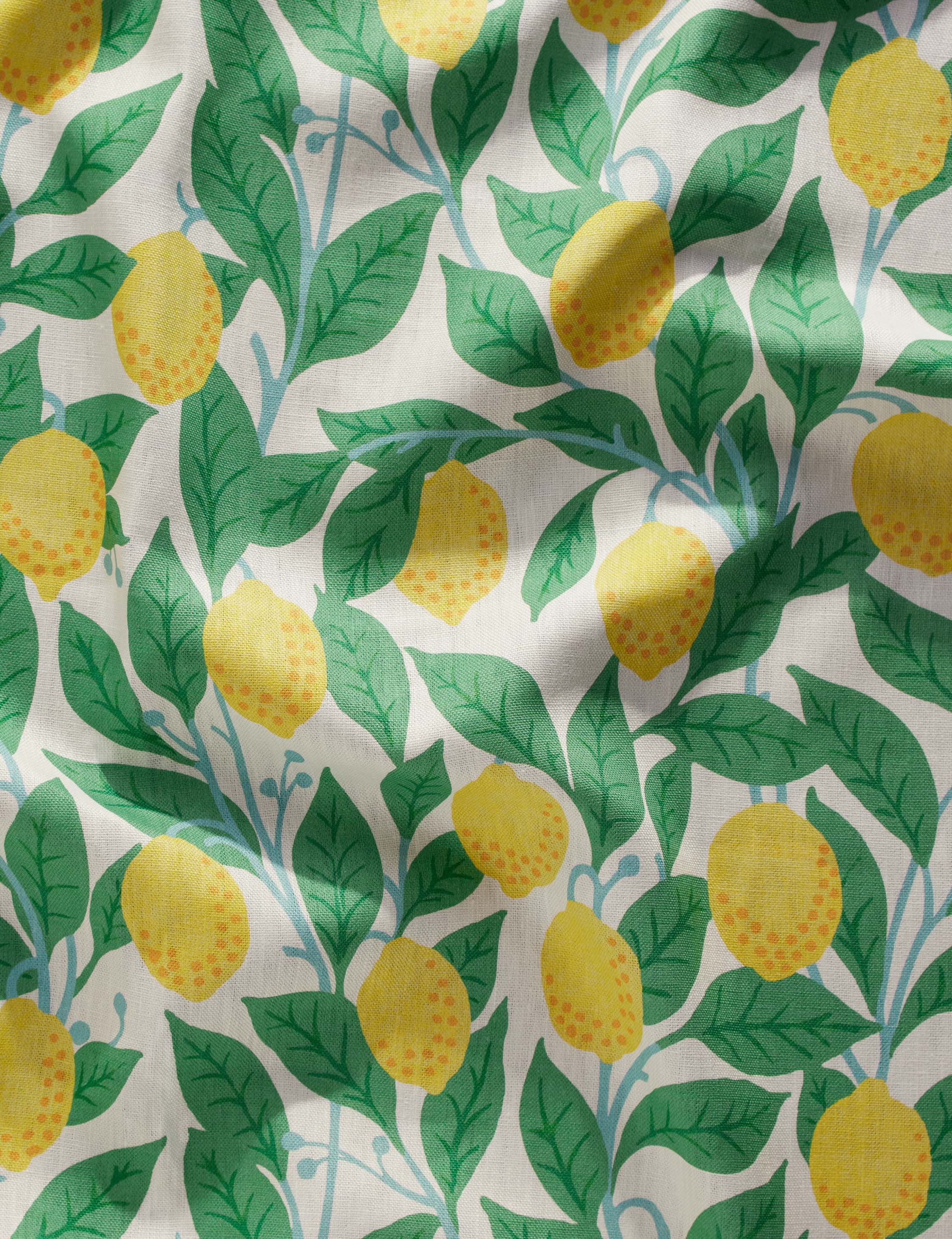 Lemons on Natural on Linen by Nathan Turner - Image 3