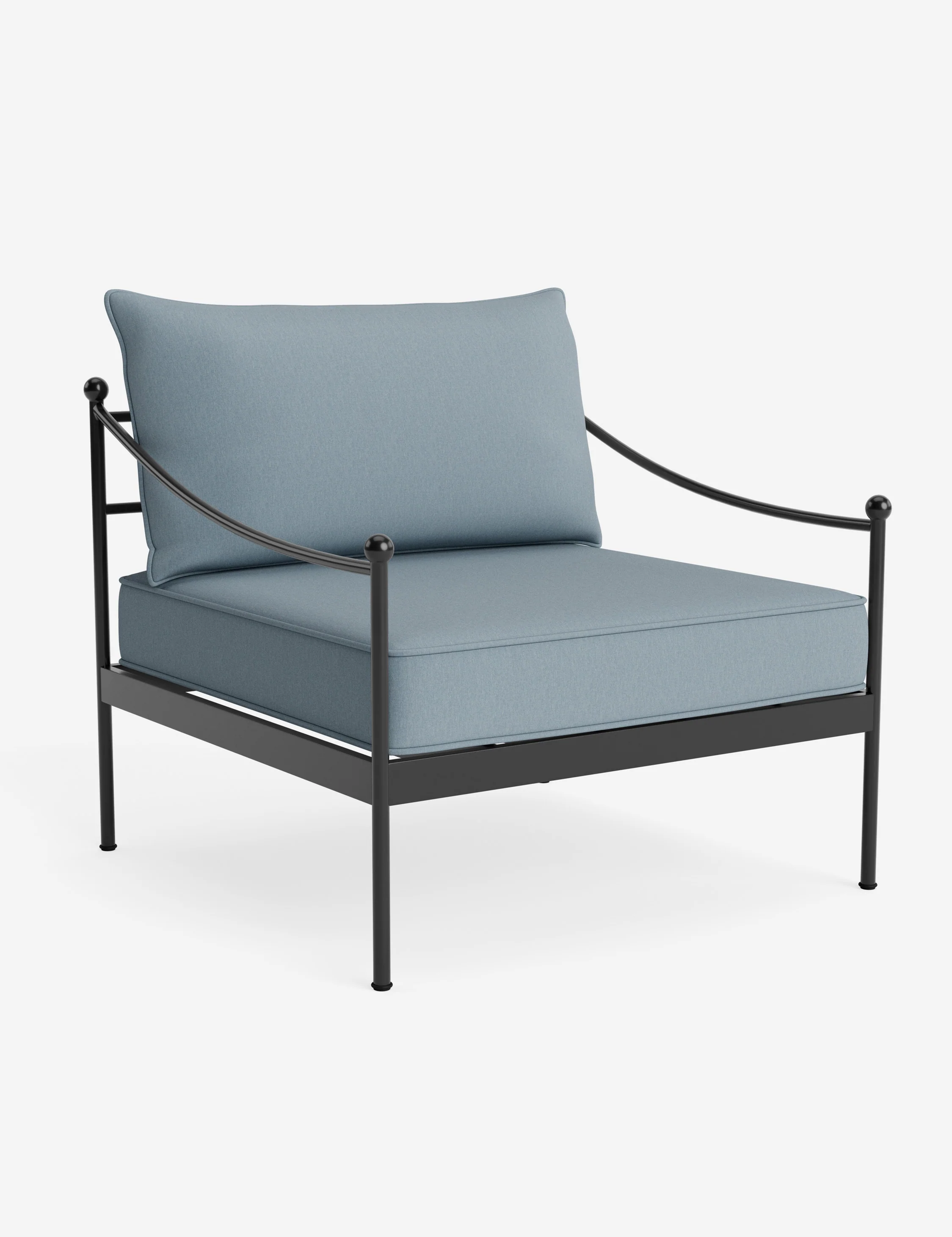Leni Outdoor Accent Chair Cushion - Image 14