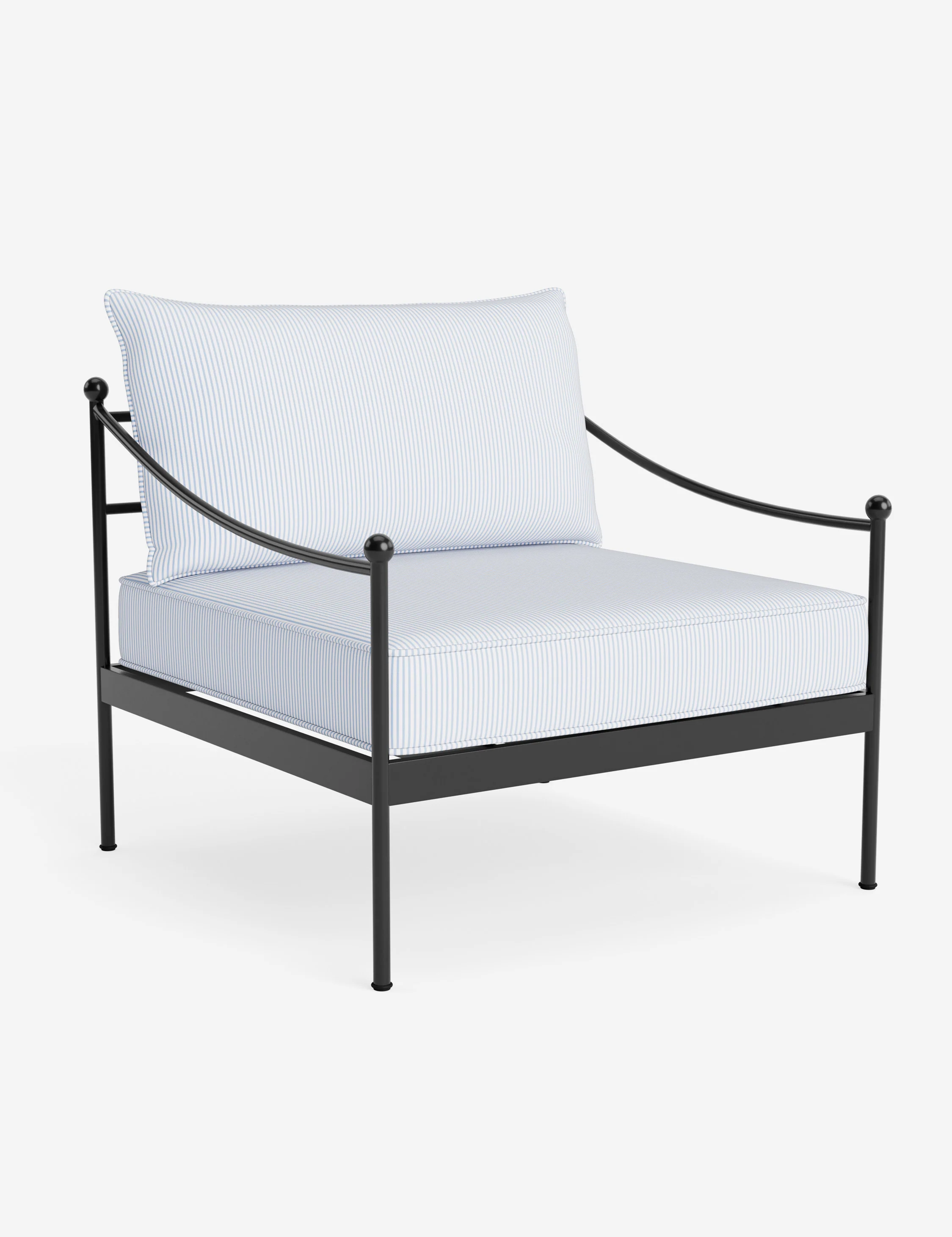 Leni Outdoor Accent Chair Cushion - Image 18