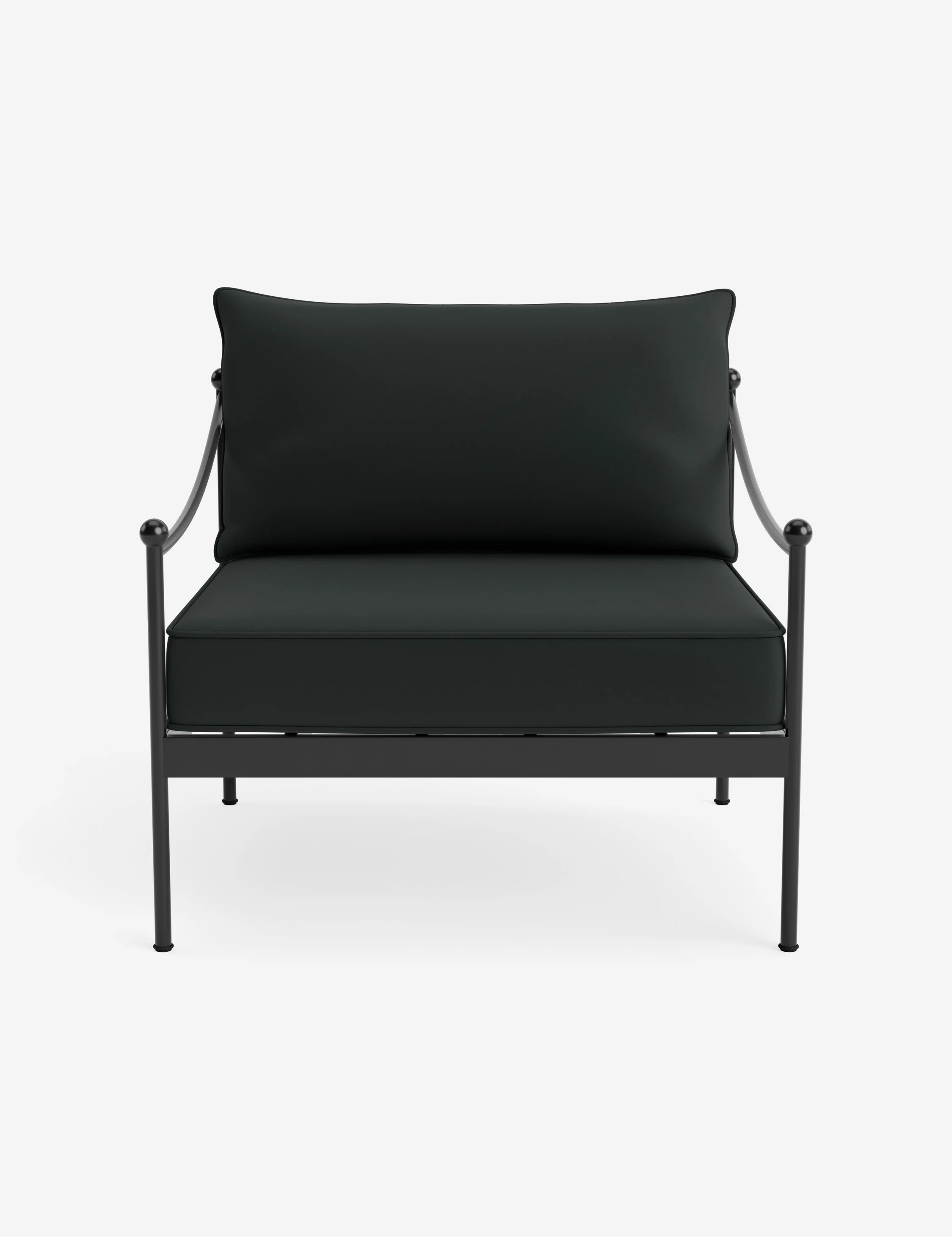 Leni Outdoor Accent Chair Cushion - Image 3