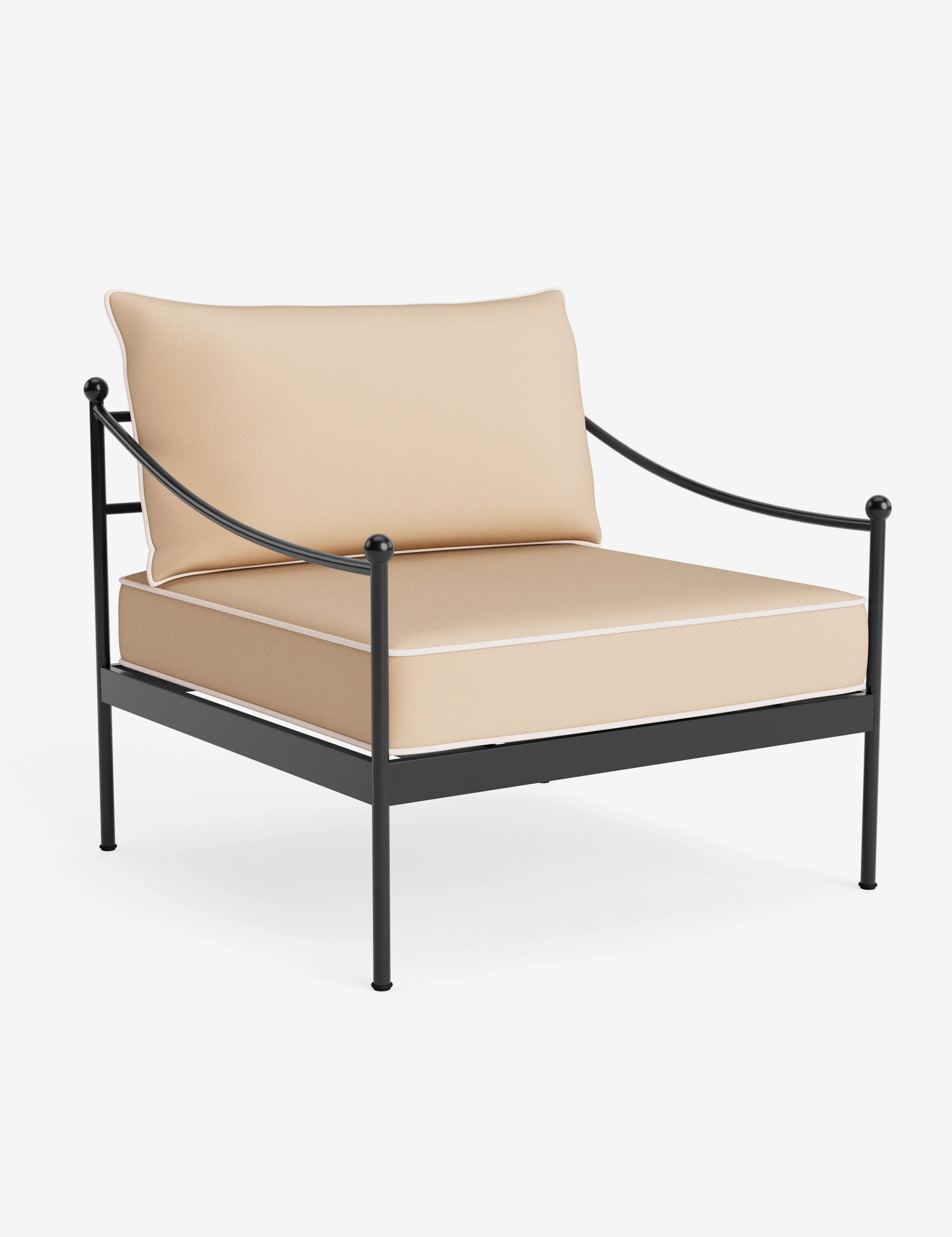 Leni Outdoor Accent Chair Cushion - Image 47