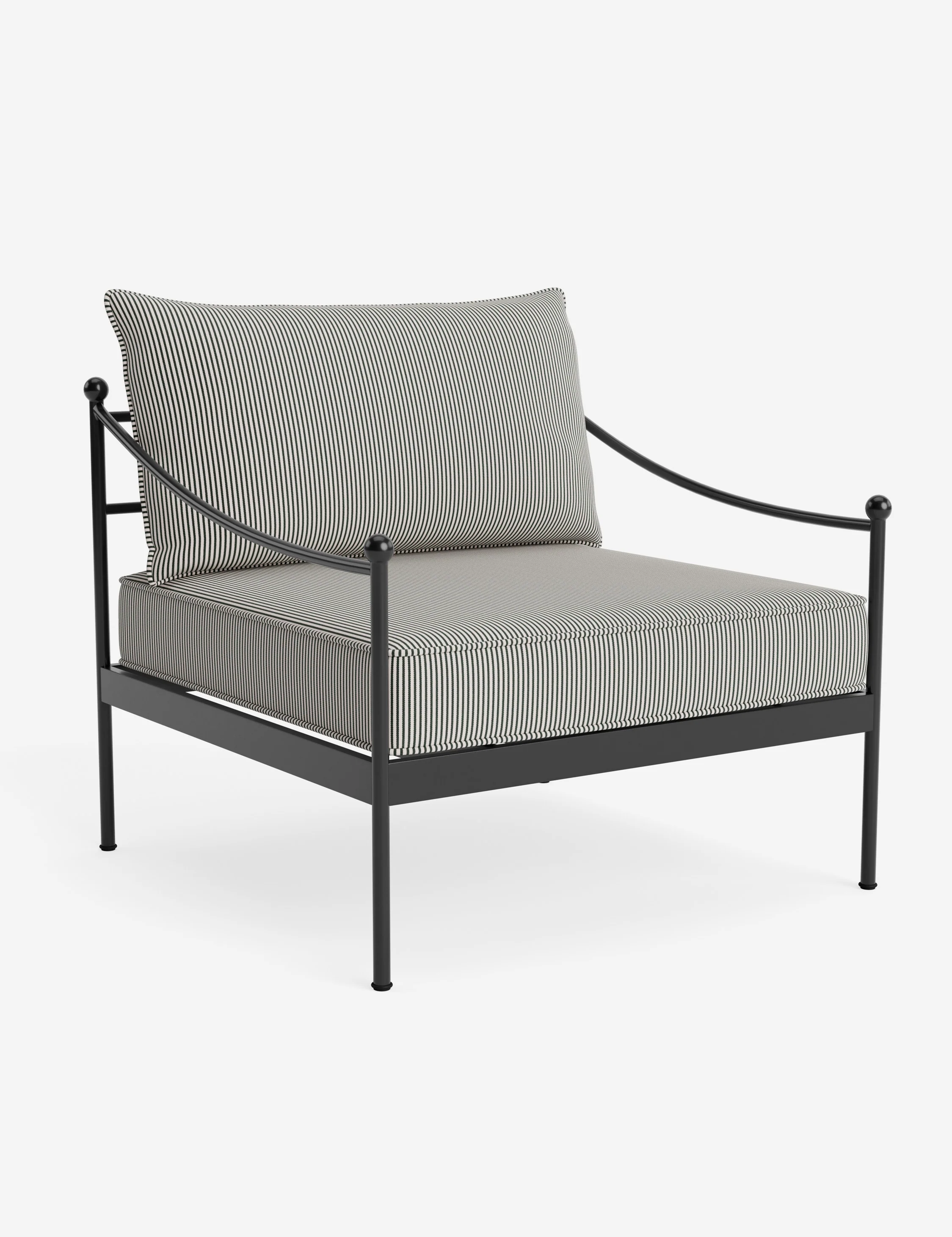 Leni Outdoor Accent Chair Cushion - Image 7