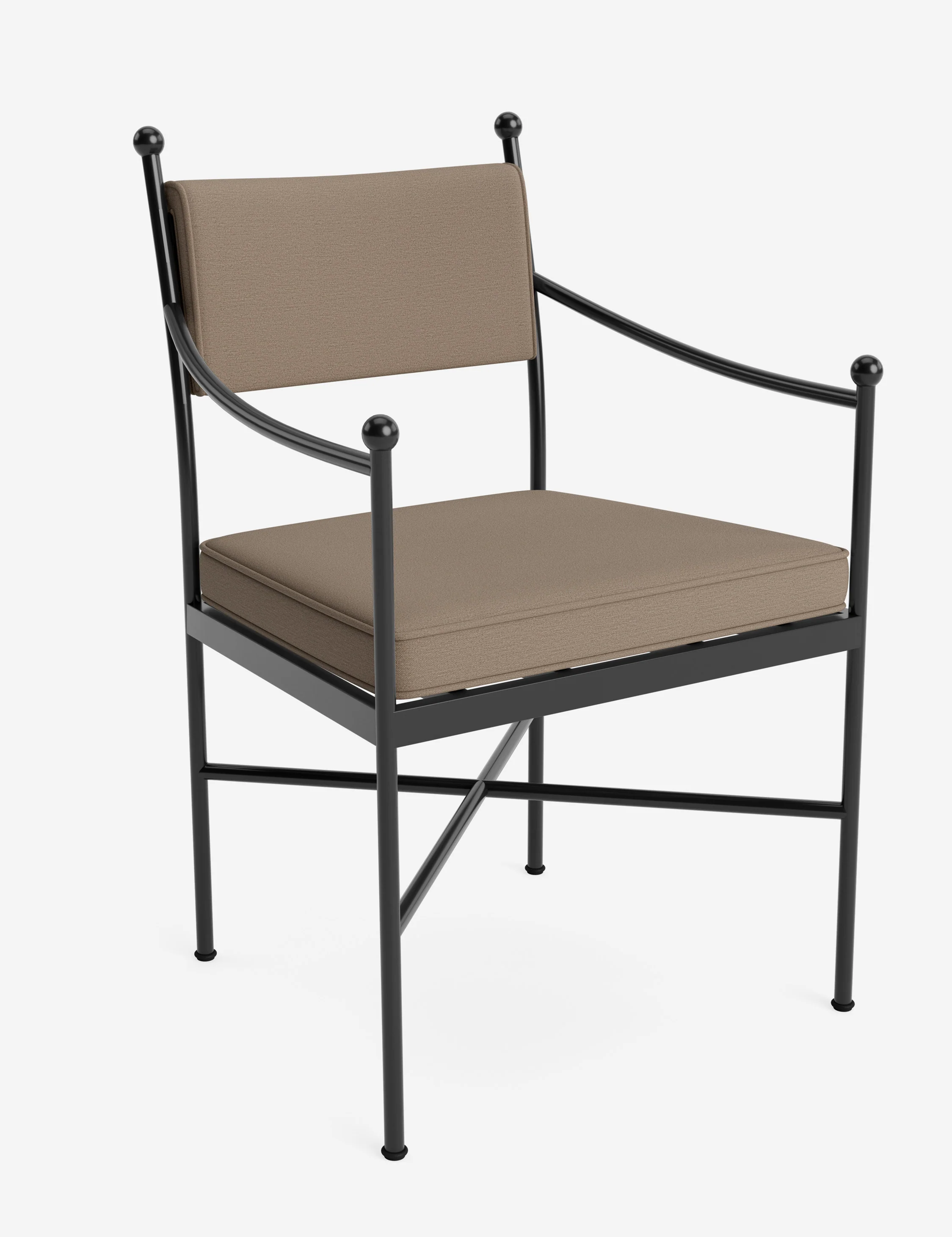 Leni Outdoor Dining Arm Chair Cushion - Image 15