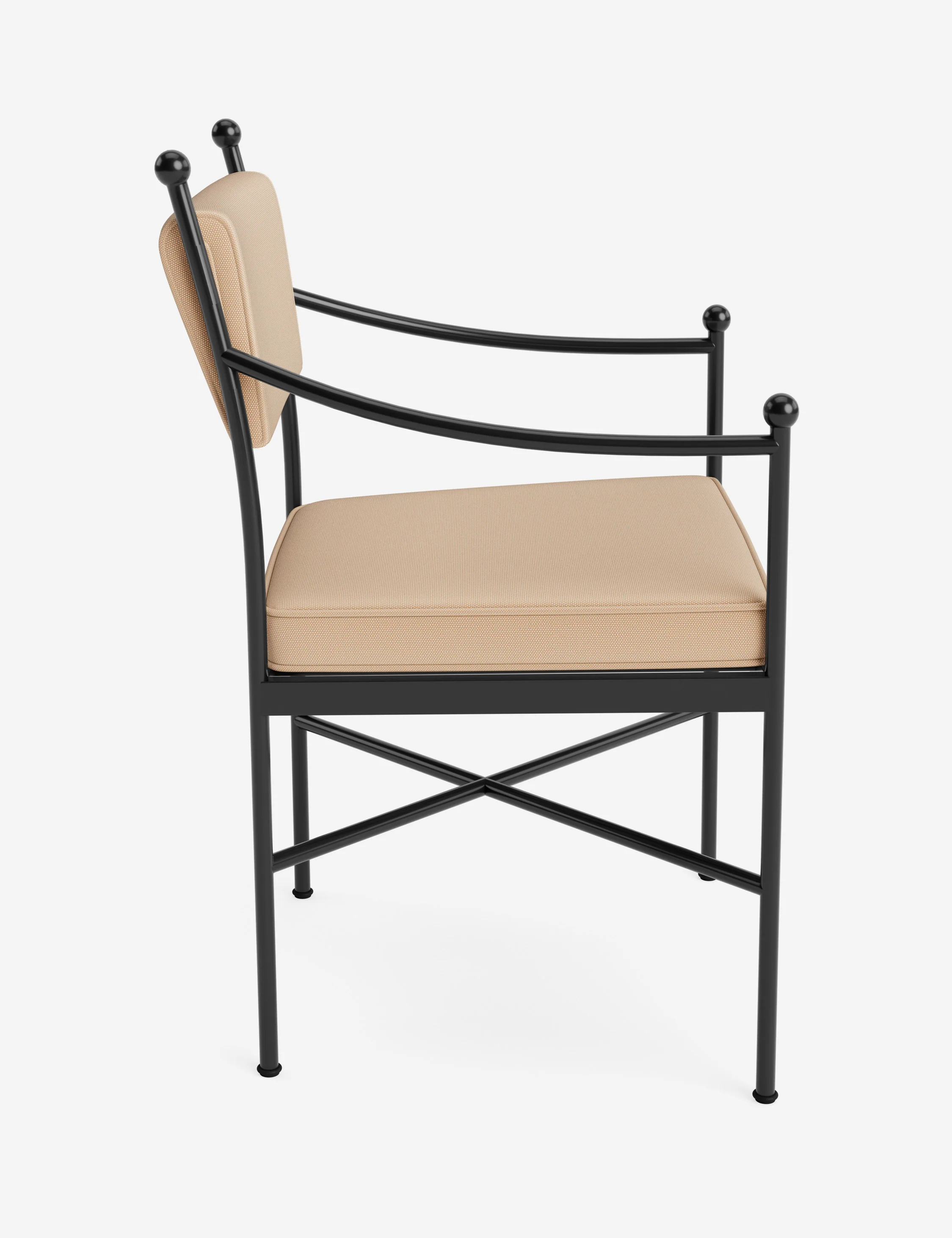 Leni Outdoor Dining Arm Chair Cushion - Image 73