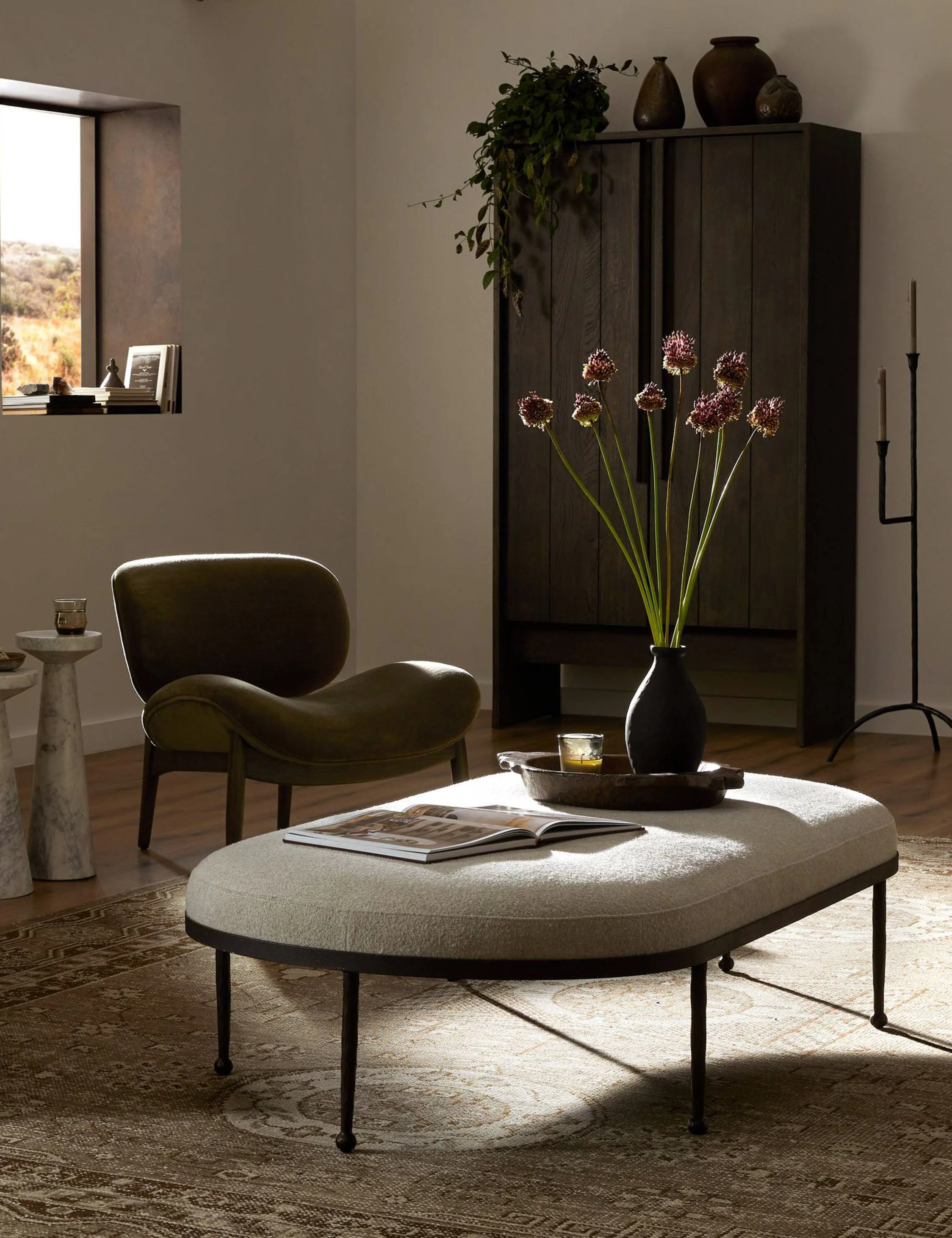 Letlow Cocktail Ottoman - Image 2