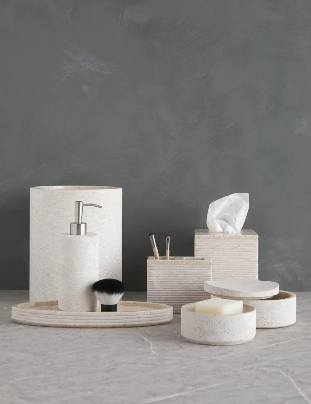 Limestone Bath Accessories by Kassatex - Image 29