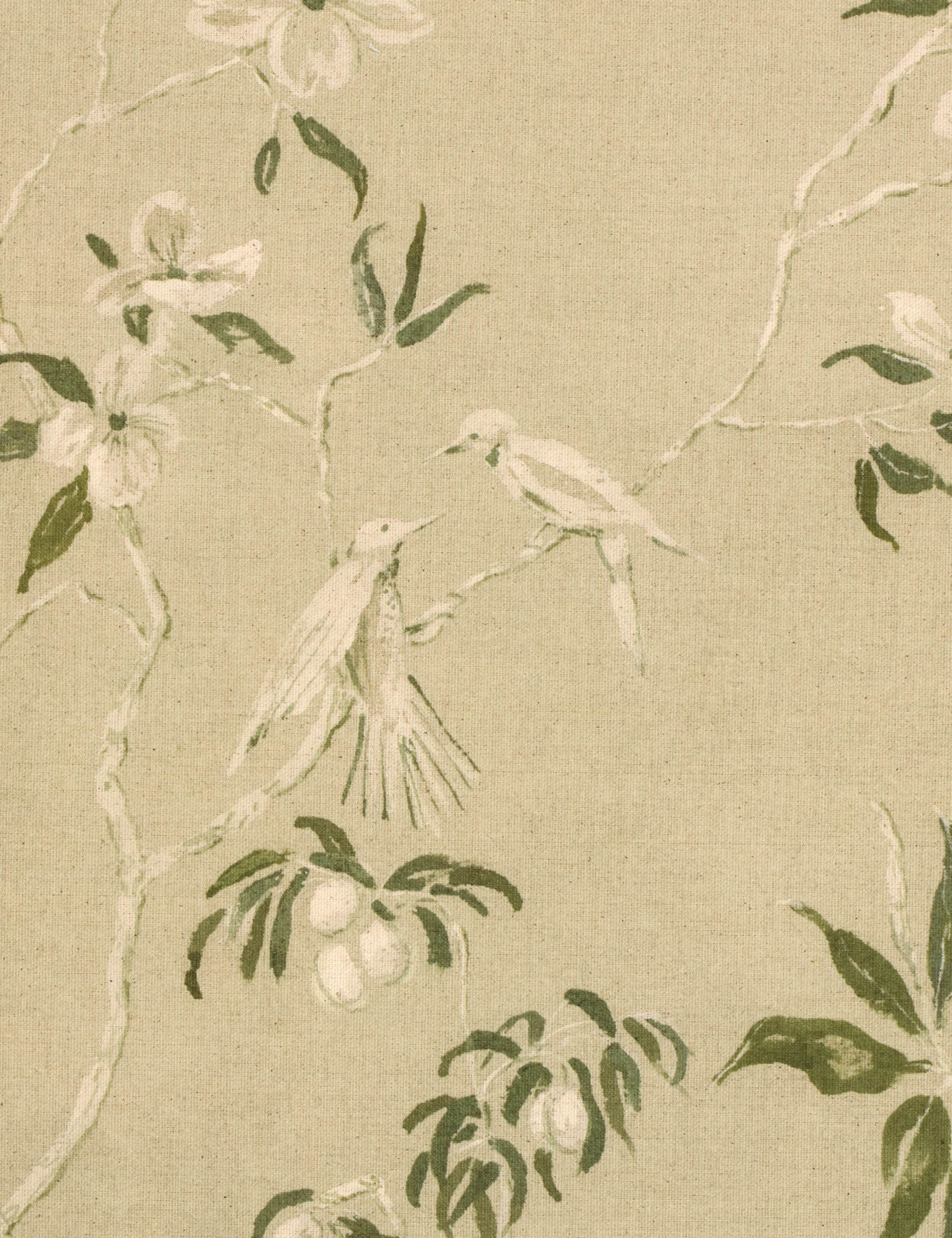 Linen Chinoiserie Wall Art by Laurel-Dawn Latshaw - Image 6