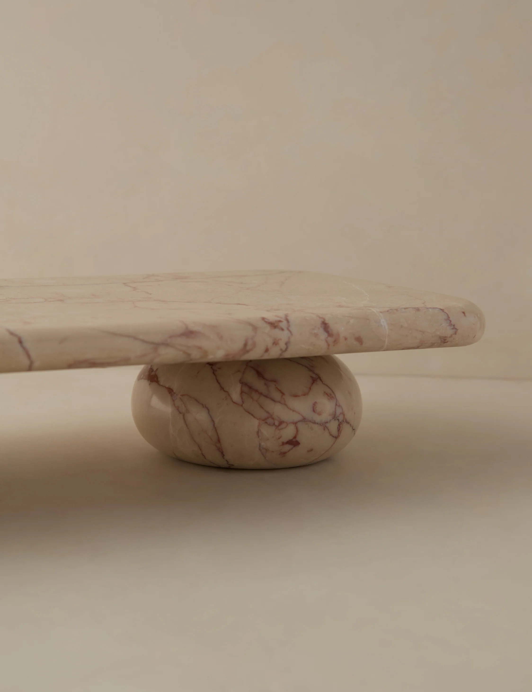 Lusine Rectangular Marble Serving Stand - Image 4