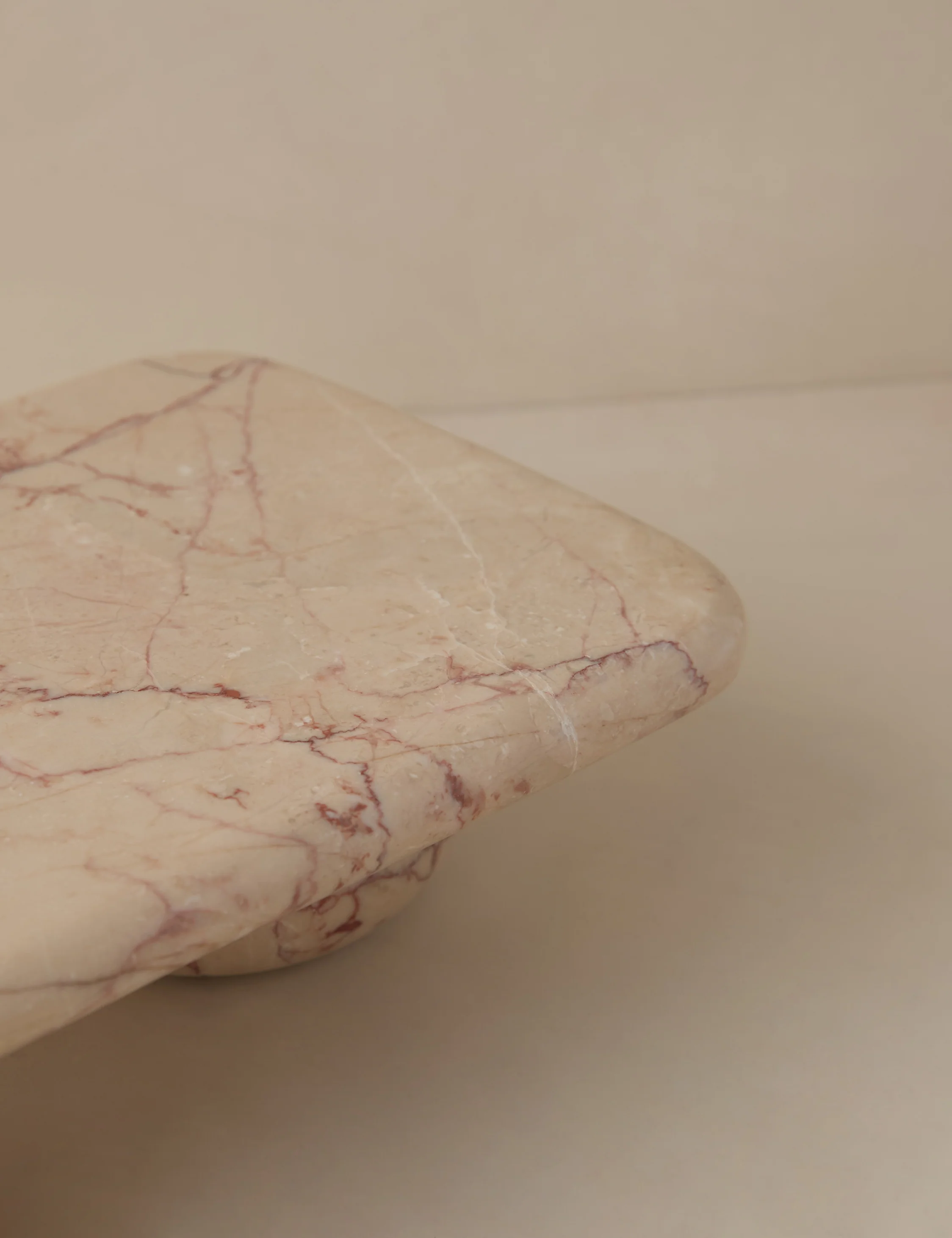 Lusine Rectangular Marble Serving Stand - Image 5