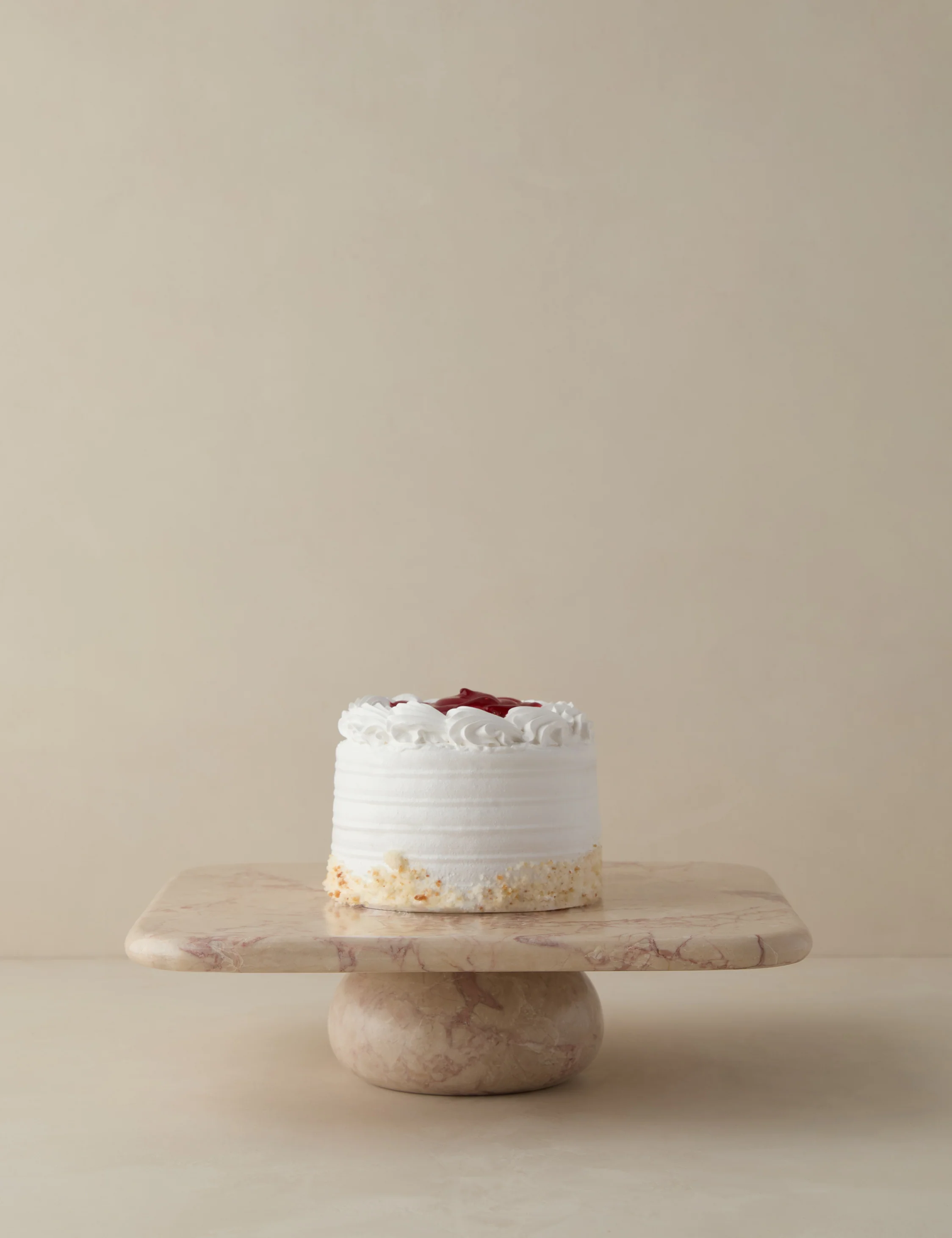 Lusine Square Marble Serving Stand - Image 2