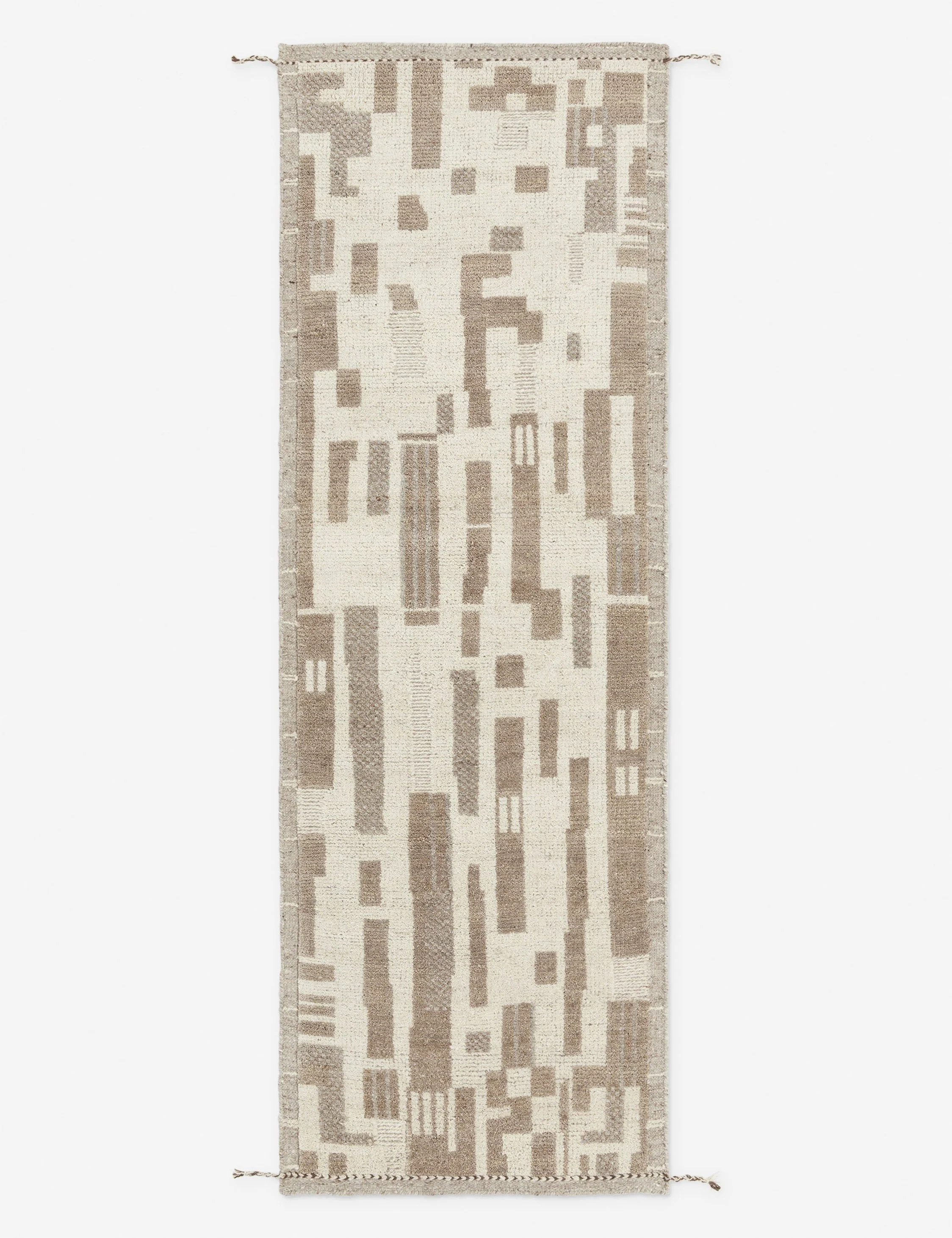 Lyons Moroccan-Style Hand-Knotted Wool Rug Swatch - Image 5