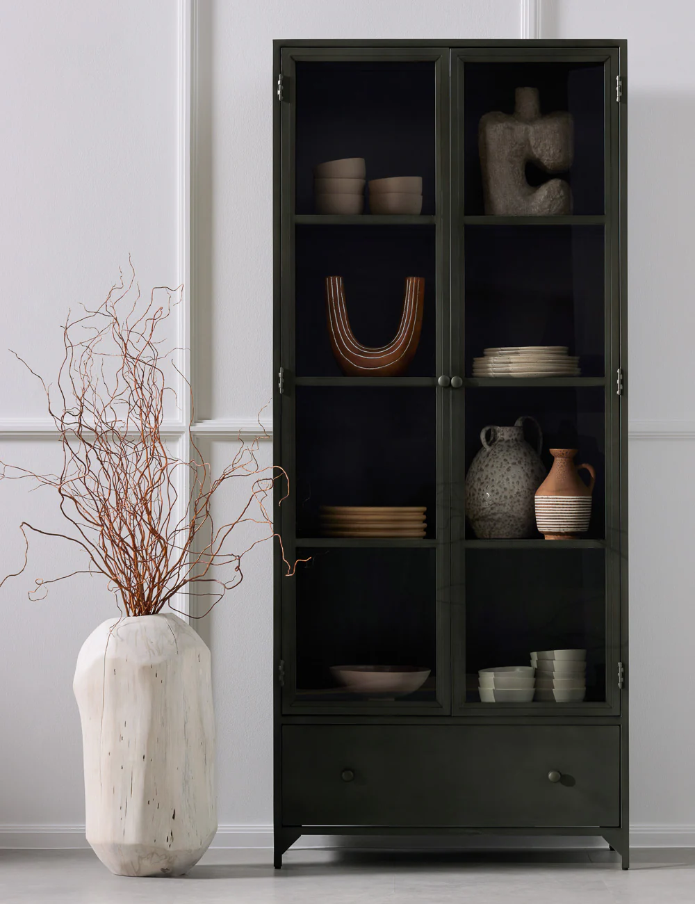 Malcom Curio Cabinet