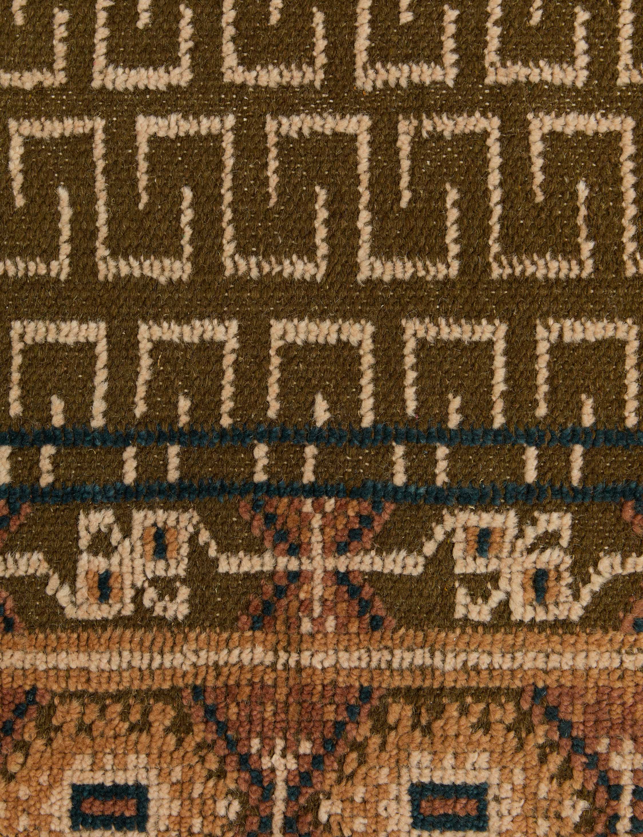 Manca Hand-Knotted Wool Rug Swatch - Image 3