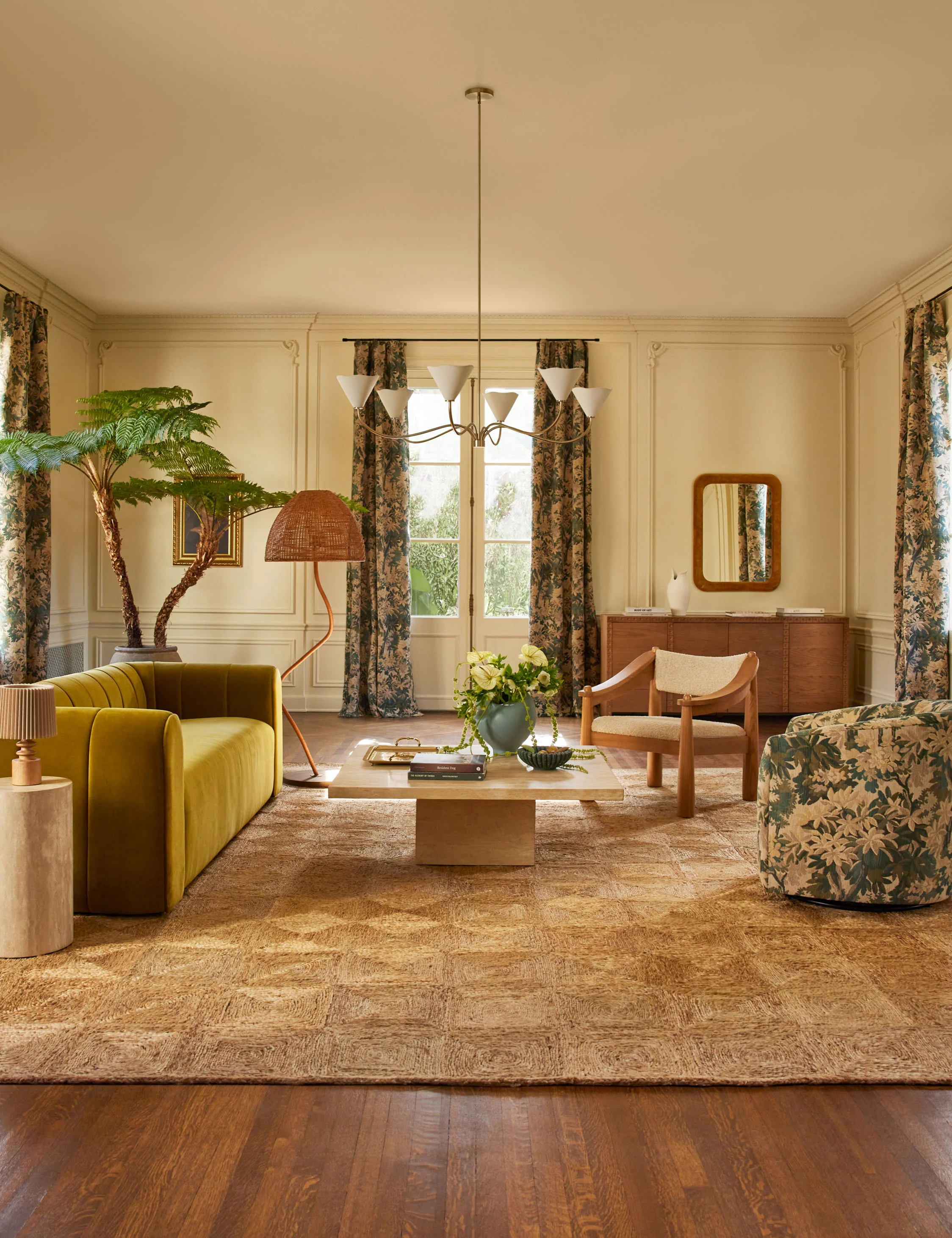 Mars Travertine Coffee Table