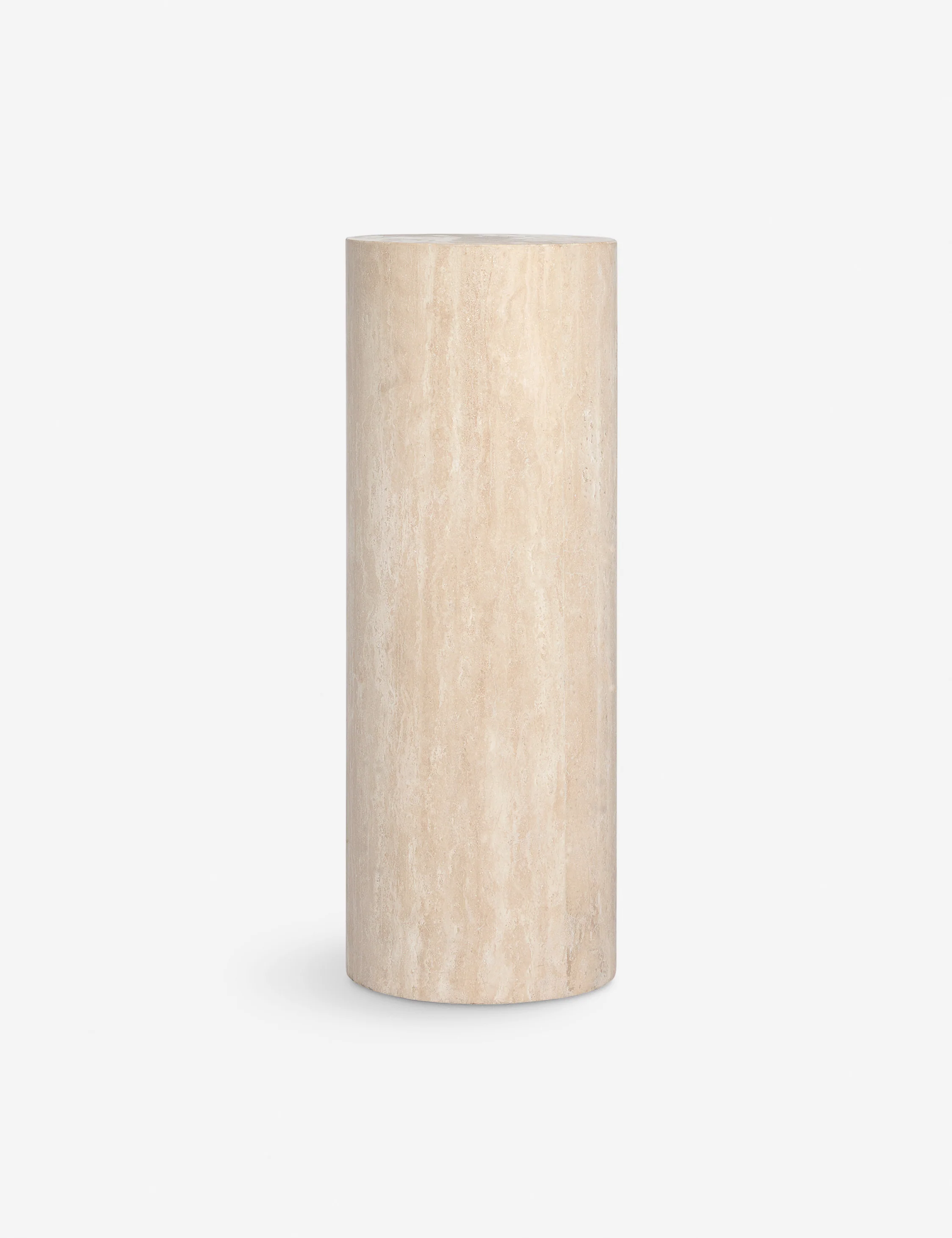 Mars Travertine Round Side Table - Image 5