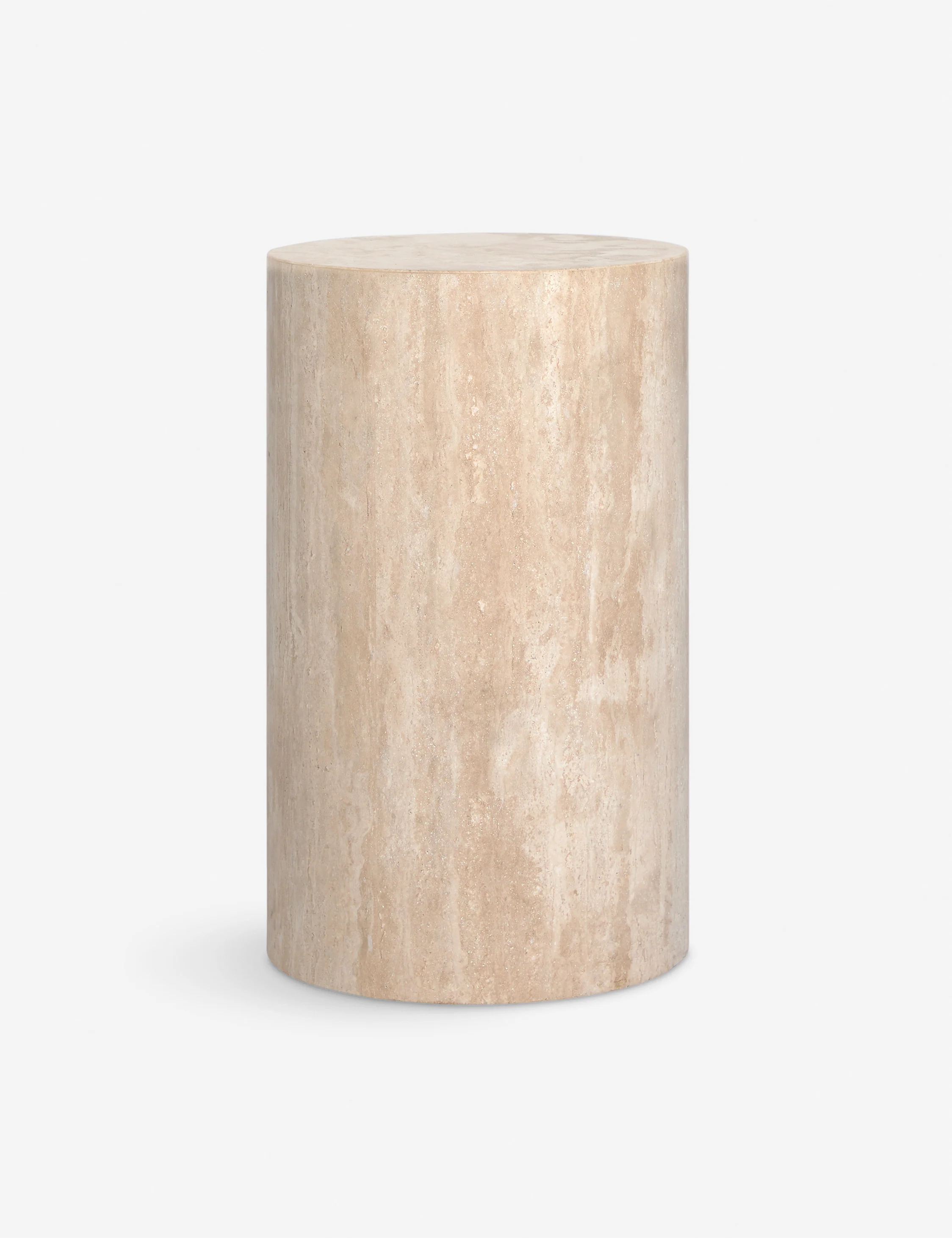 Mars Travertine Round Side Table - Image 6