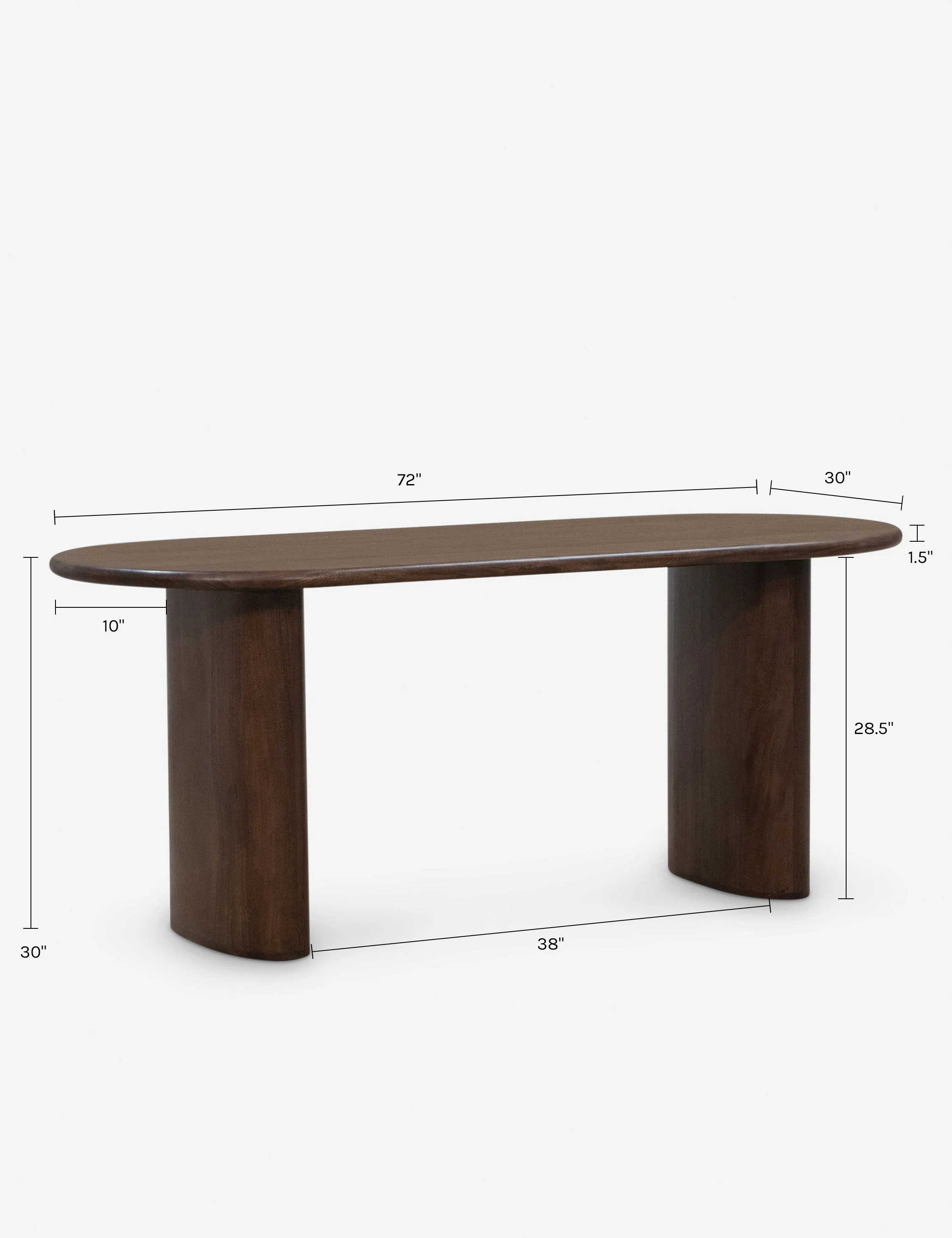 Mattea Oval Dining Table - Image 7