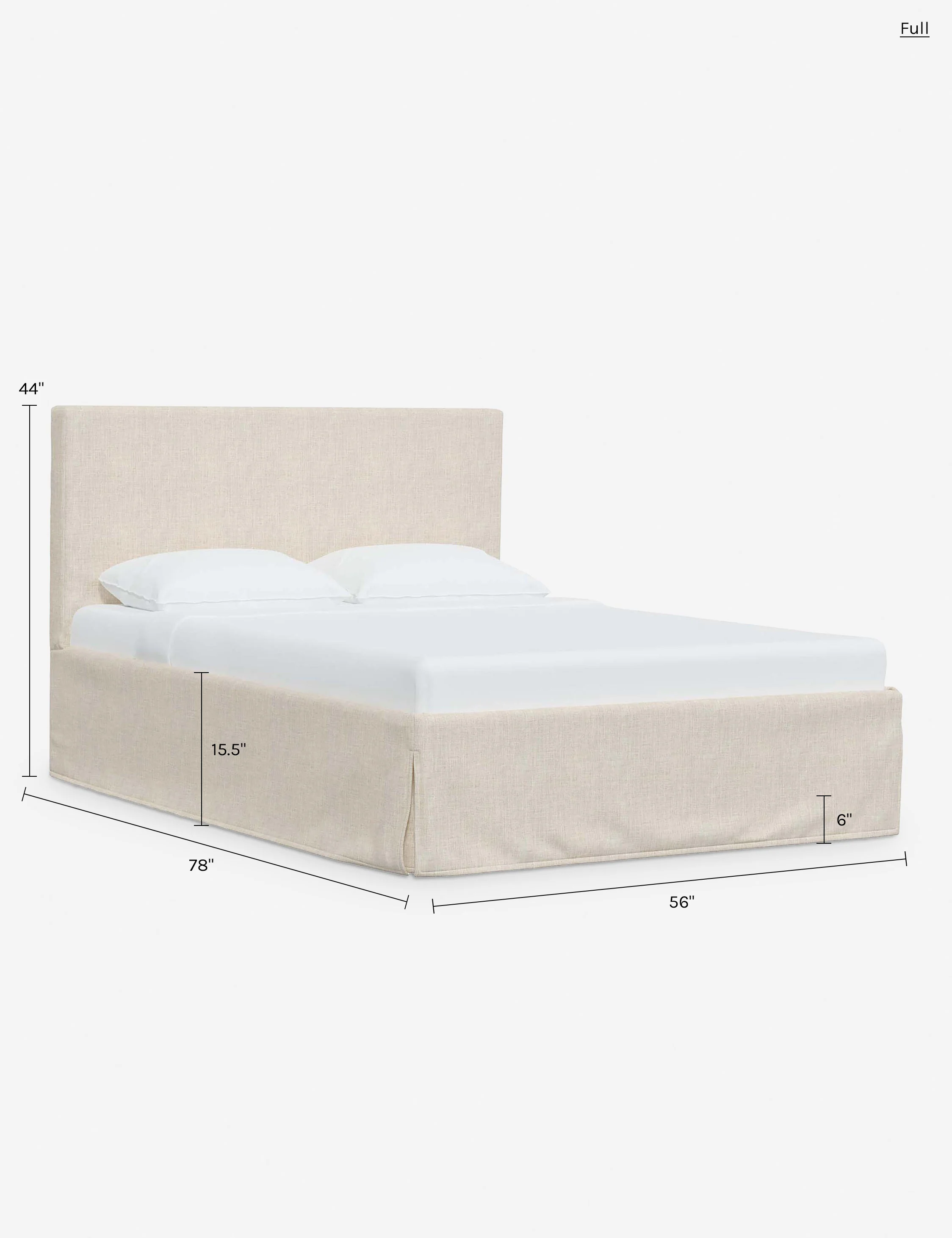 Maura Slipcover Bed - Image 101