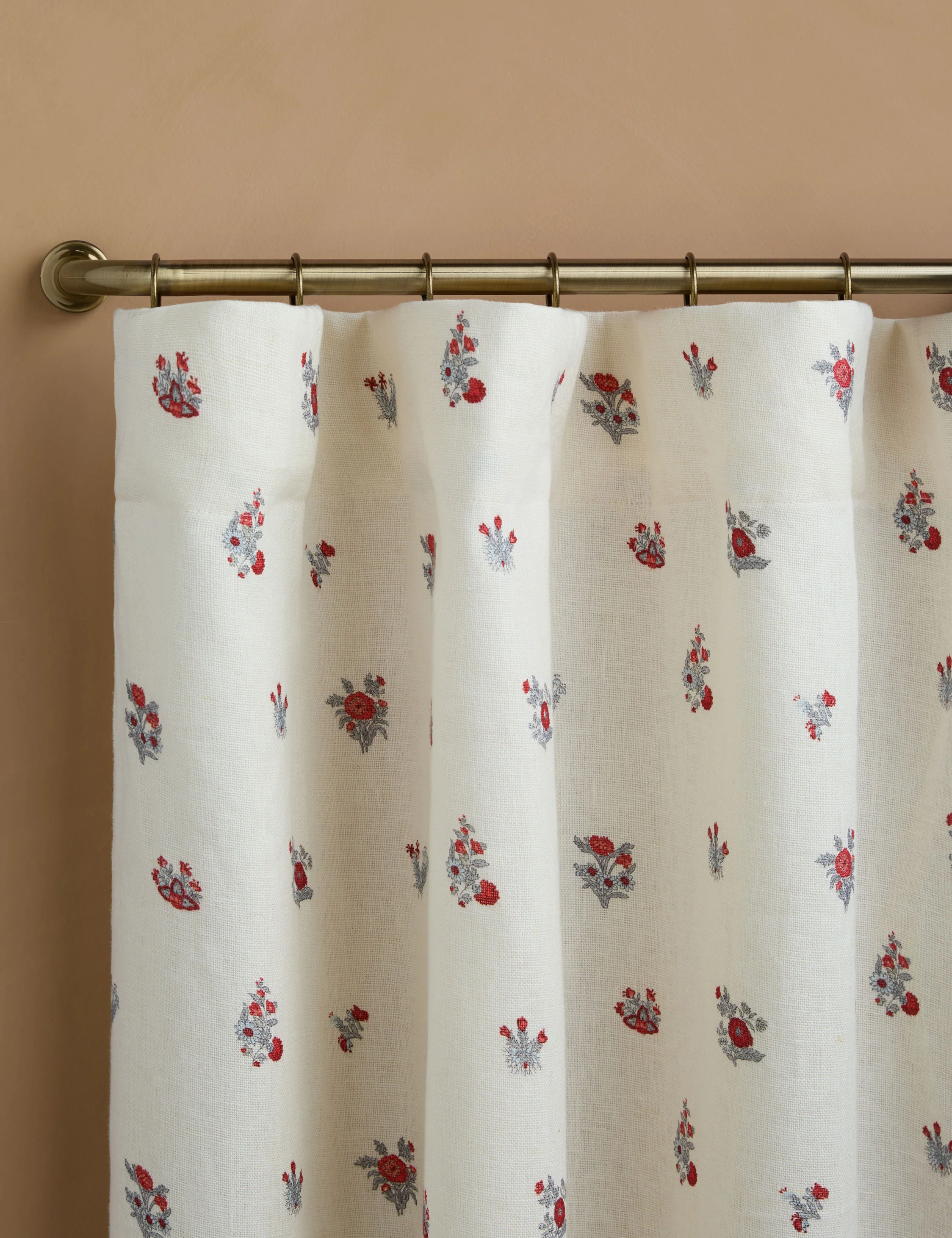 Mayfair Linen Curtain Panel by Heidi Caillier - Image 2