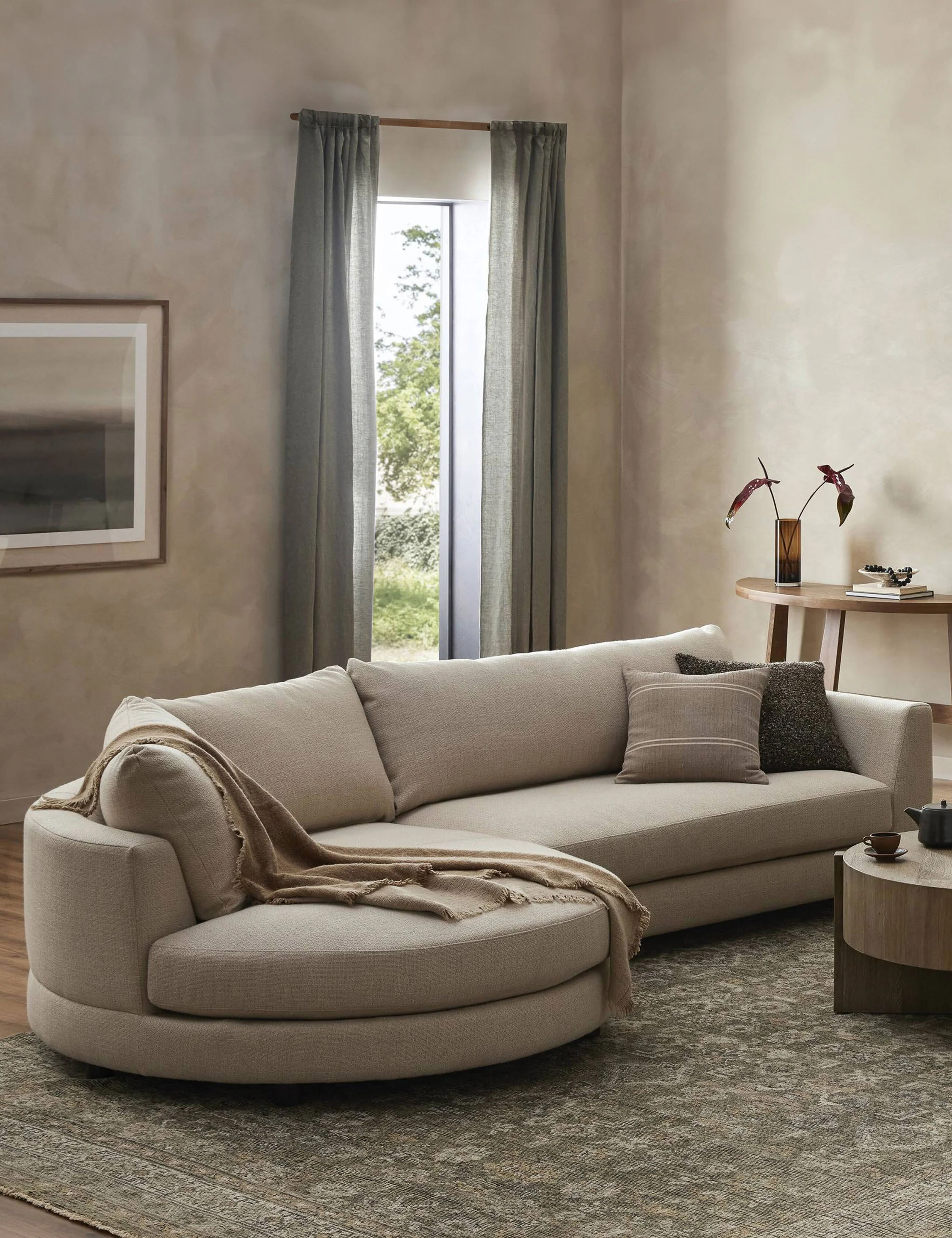 Melanie Sectional Sofa