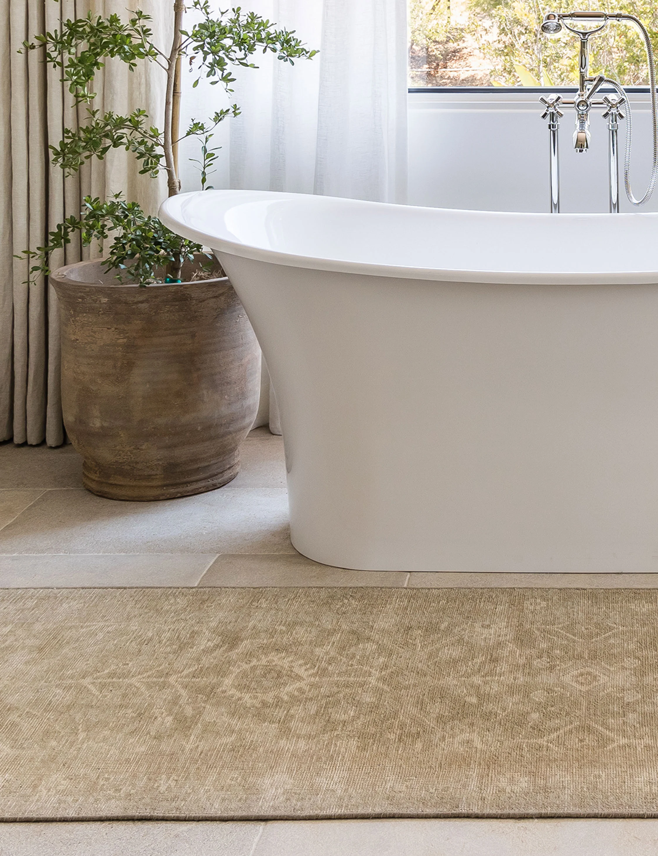 Menorca Hand-Knotted Wool Rug by Pure Salt x Momeni - Image 5
