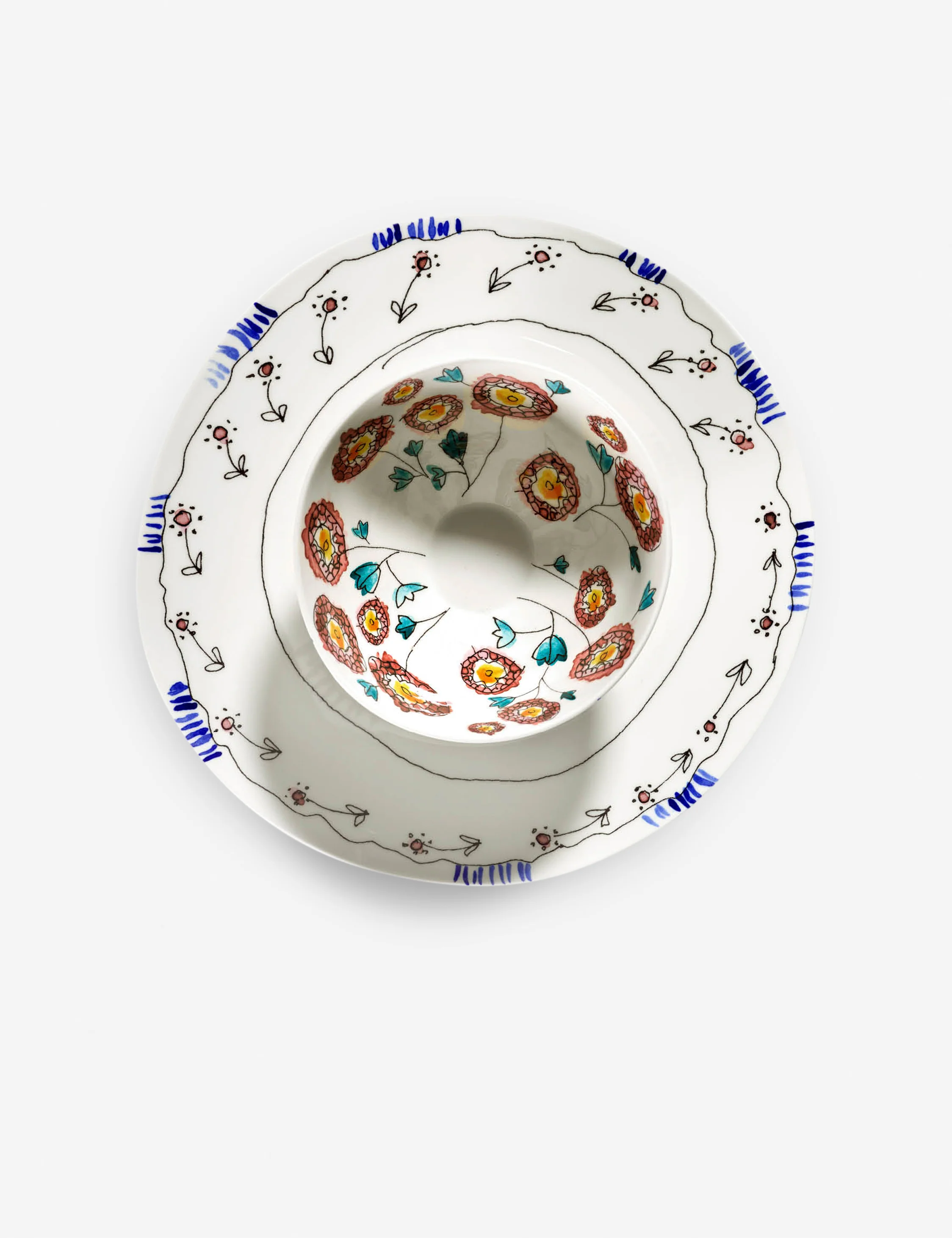 Midnight Flowers Dinnerware by Marni x Serax - Image 11