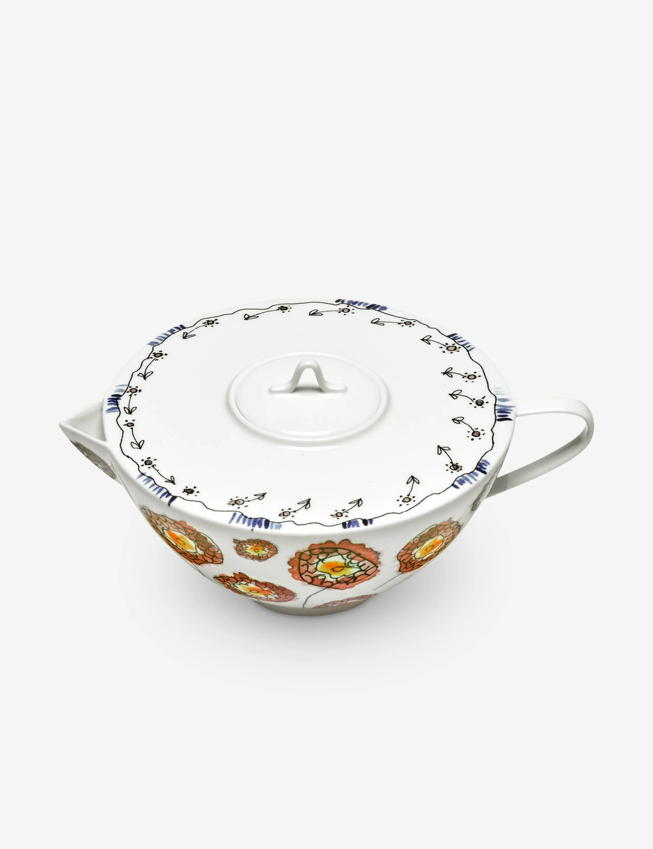 Midnight Flowers Teapot by Marni x Serax - Image 2