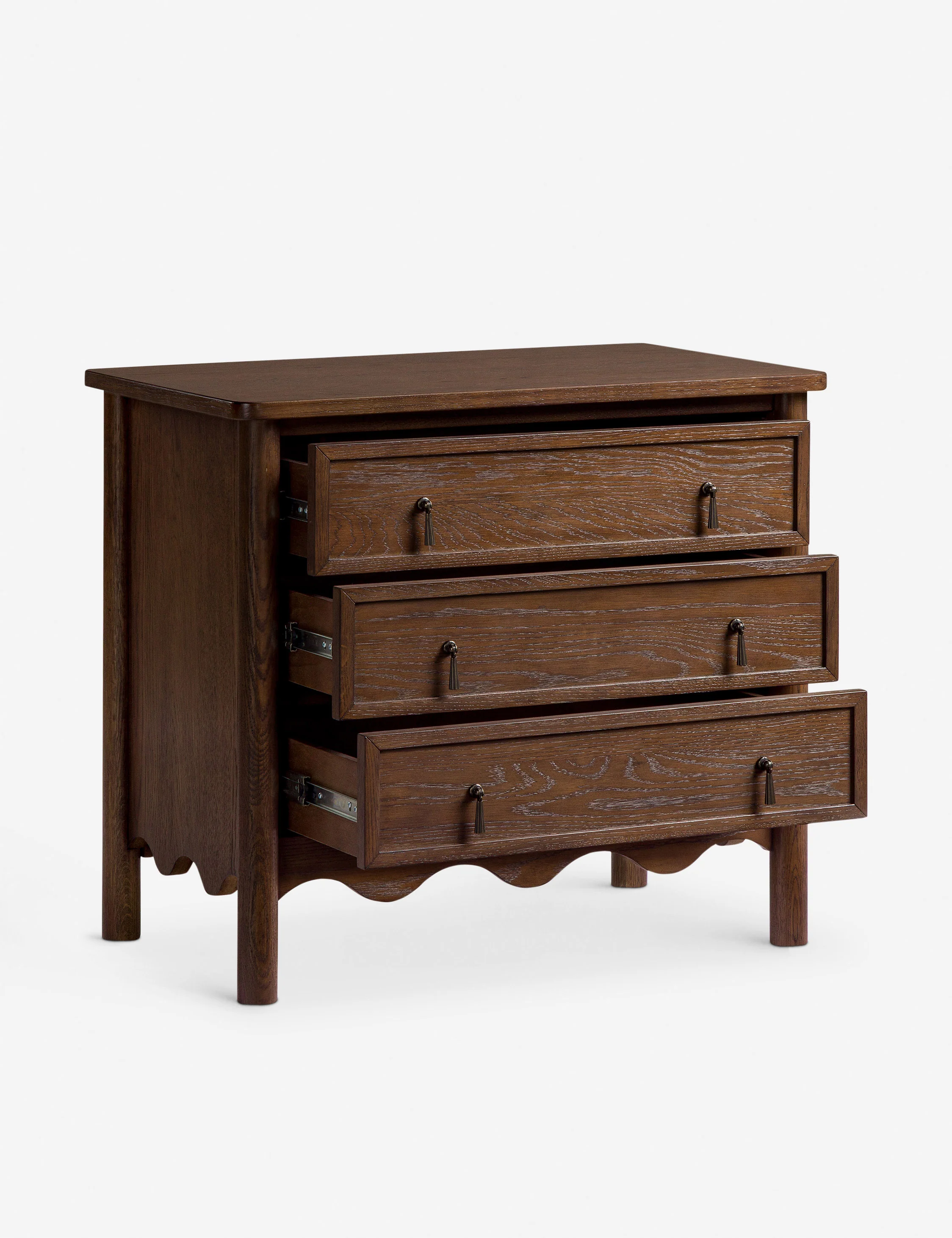 Millie 3-Drawer Nightstand - Image 4