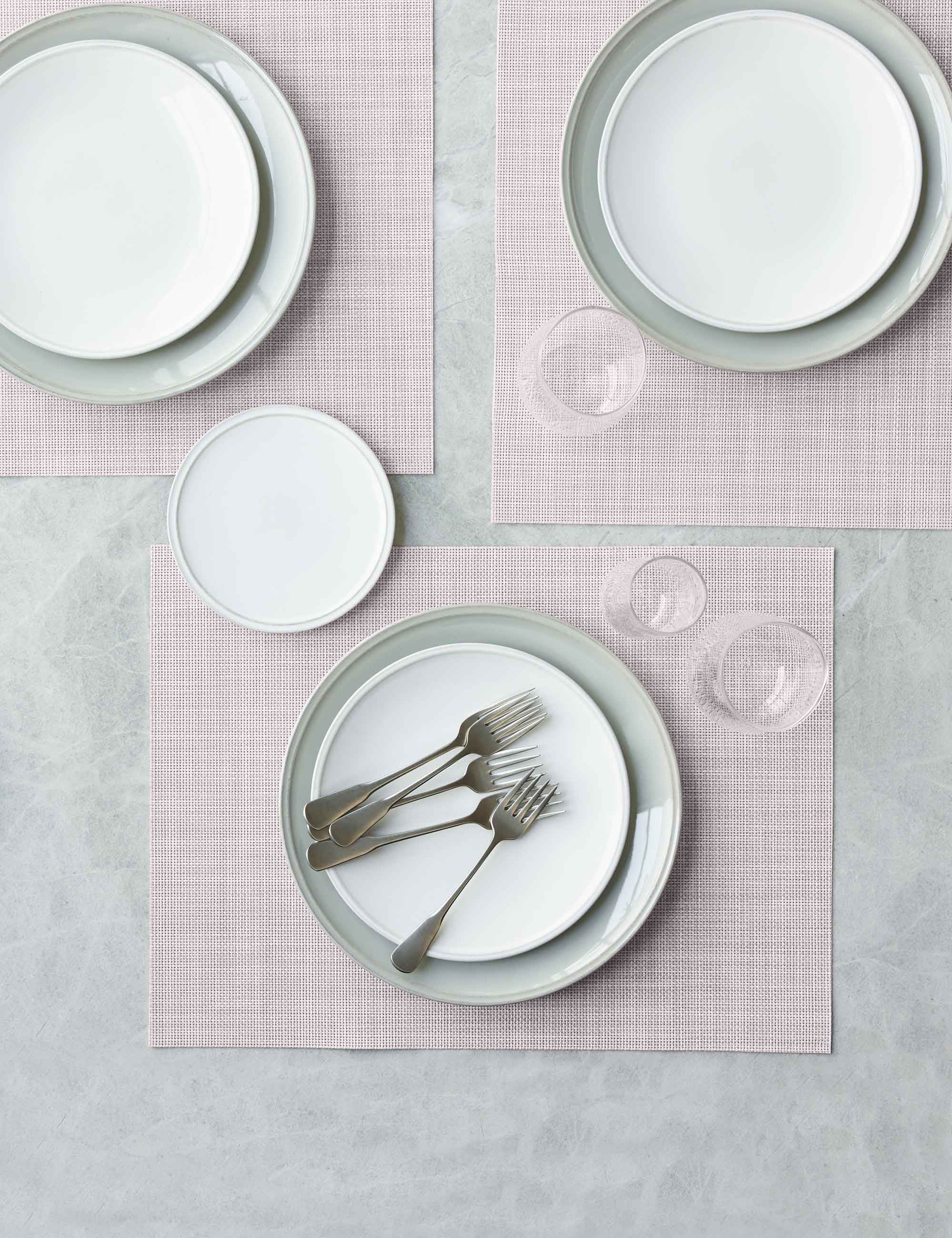 Mini Basketweave Rectangle Placemat (Set of 4) by Chilewich - Image 11