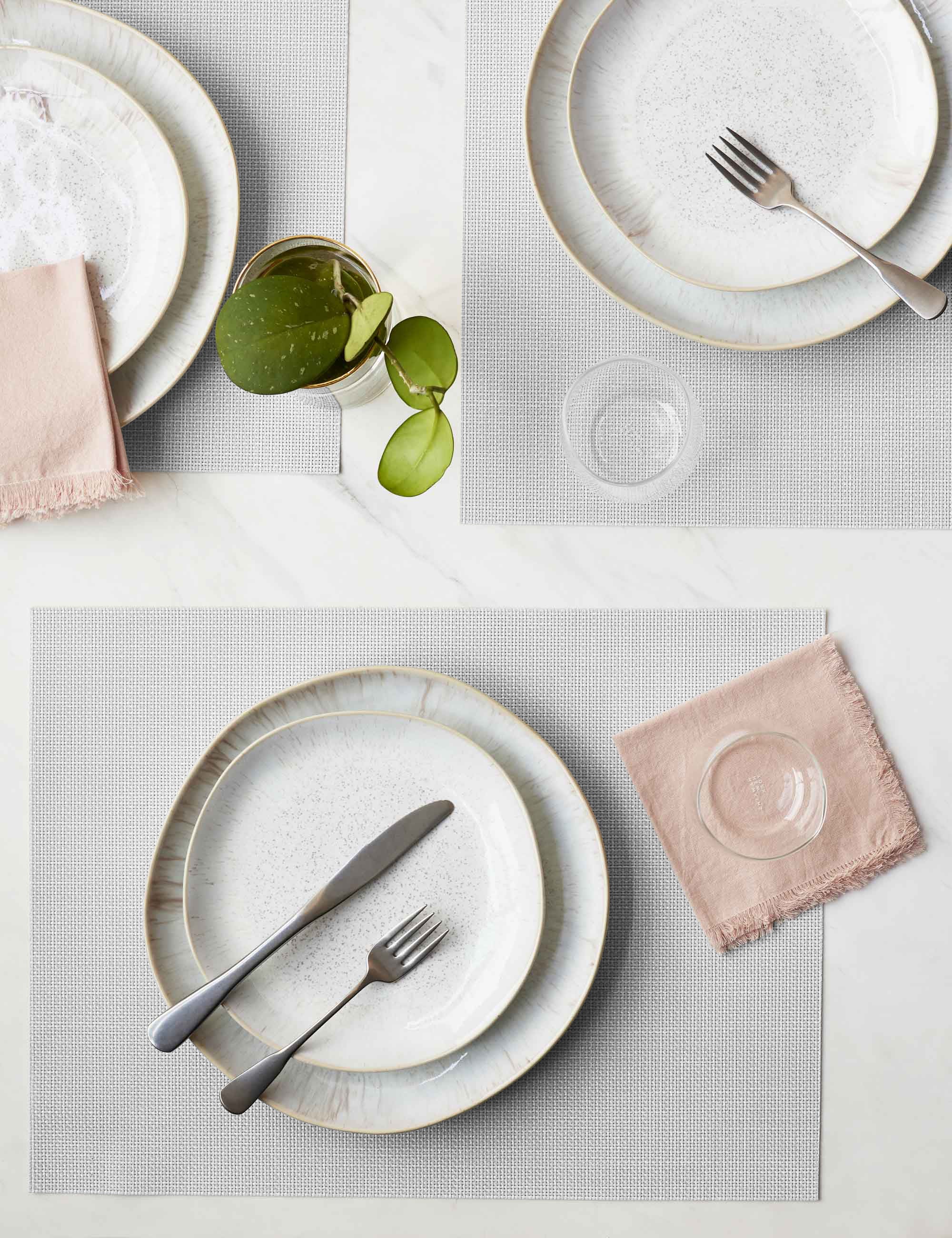 Mini Basketweave Rectangle Placemat (Set of 4) by Chilewich - Image 3