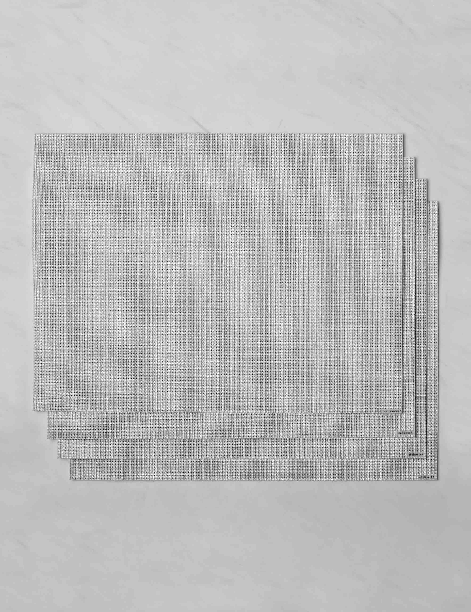 Mini Basketweave Rectangle Placemat (Set of 4) by Chilewich - Image 4