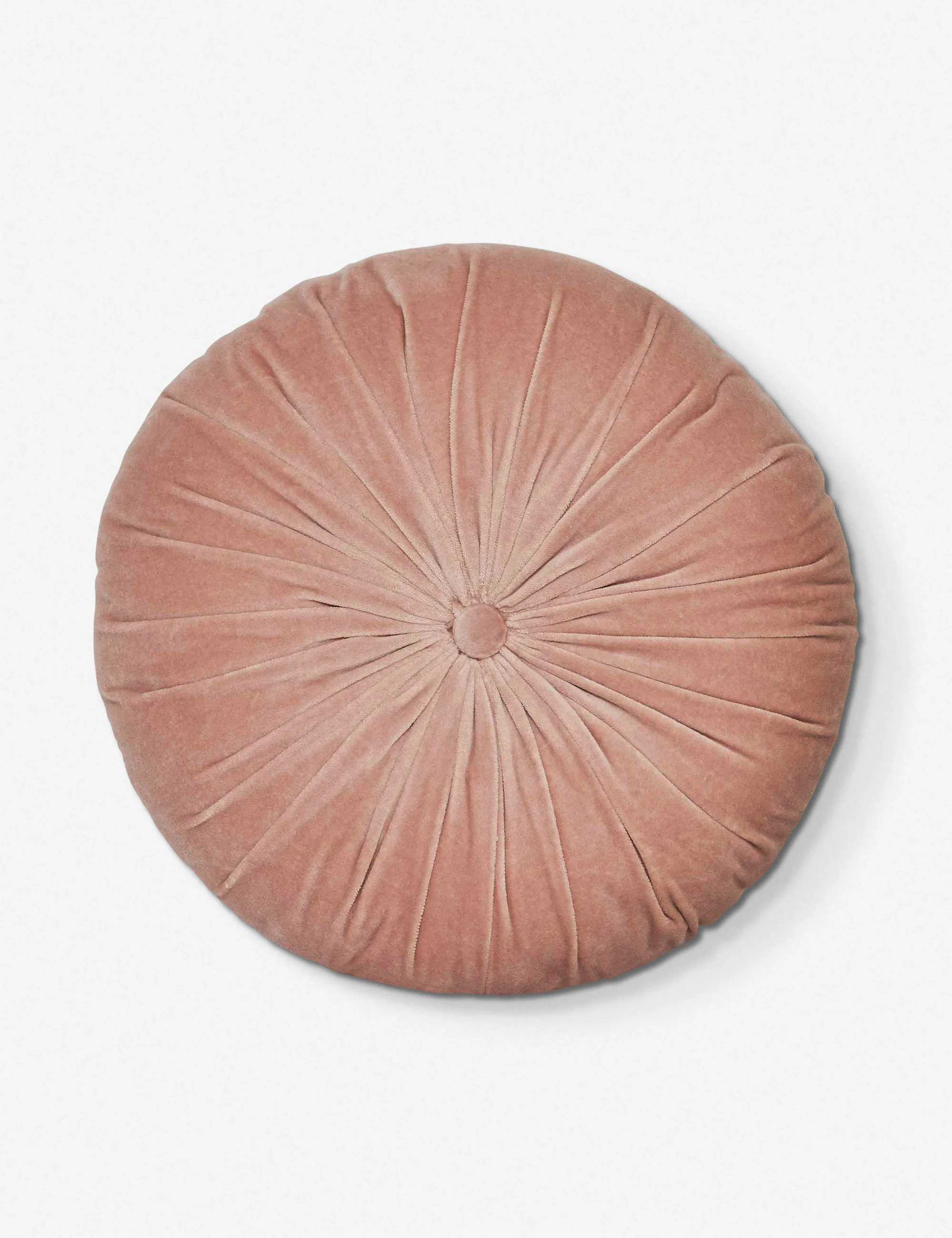 Monroe Velvet Round Pillow - Image 3