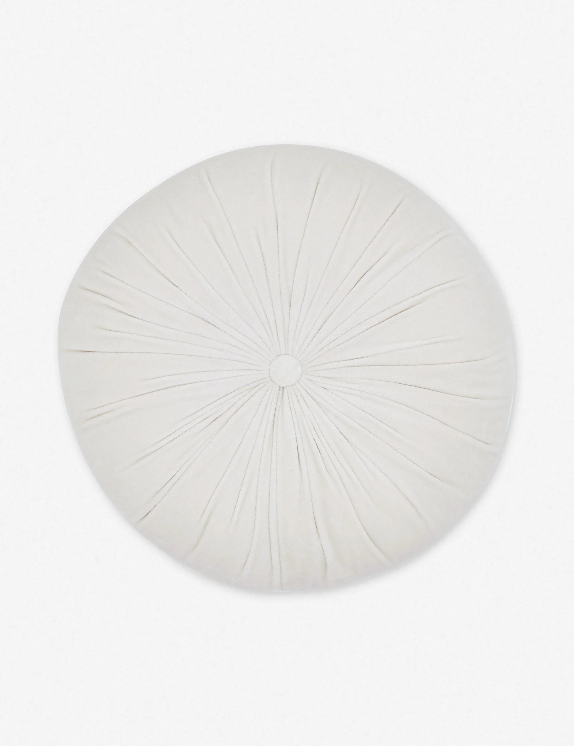 Monroe Velvet Round Pillow - Image 4