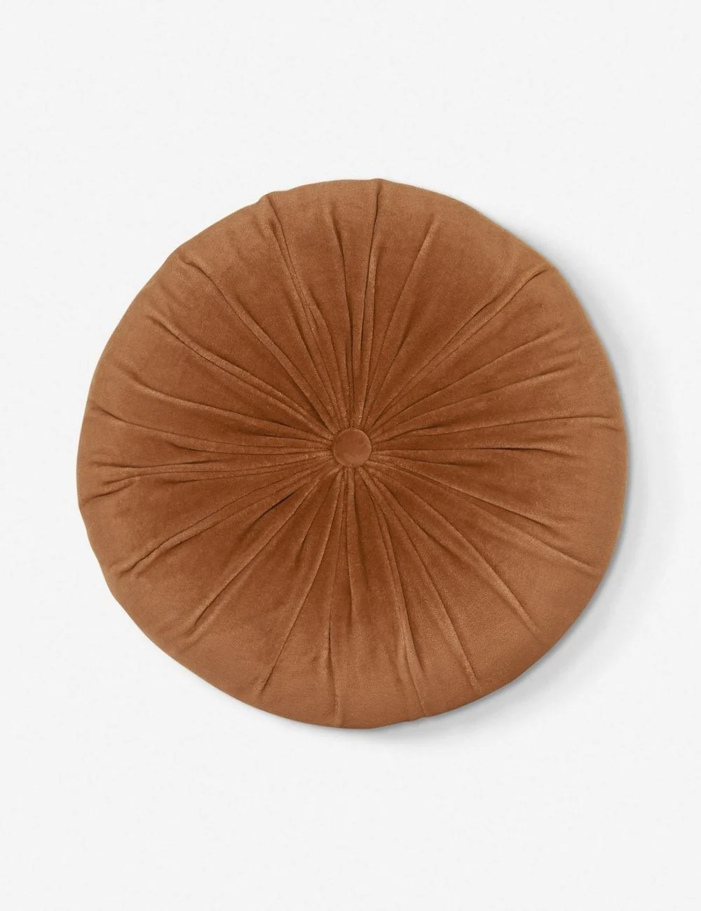Monroe Velvet Round Pillow - Image 5