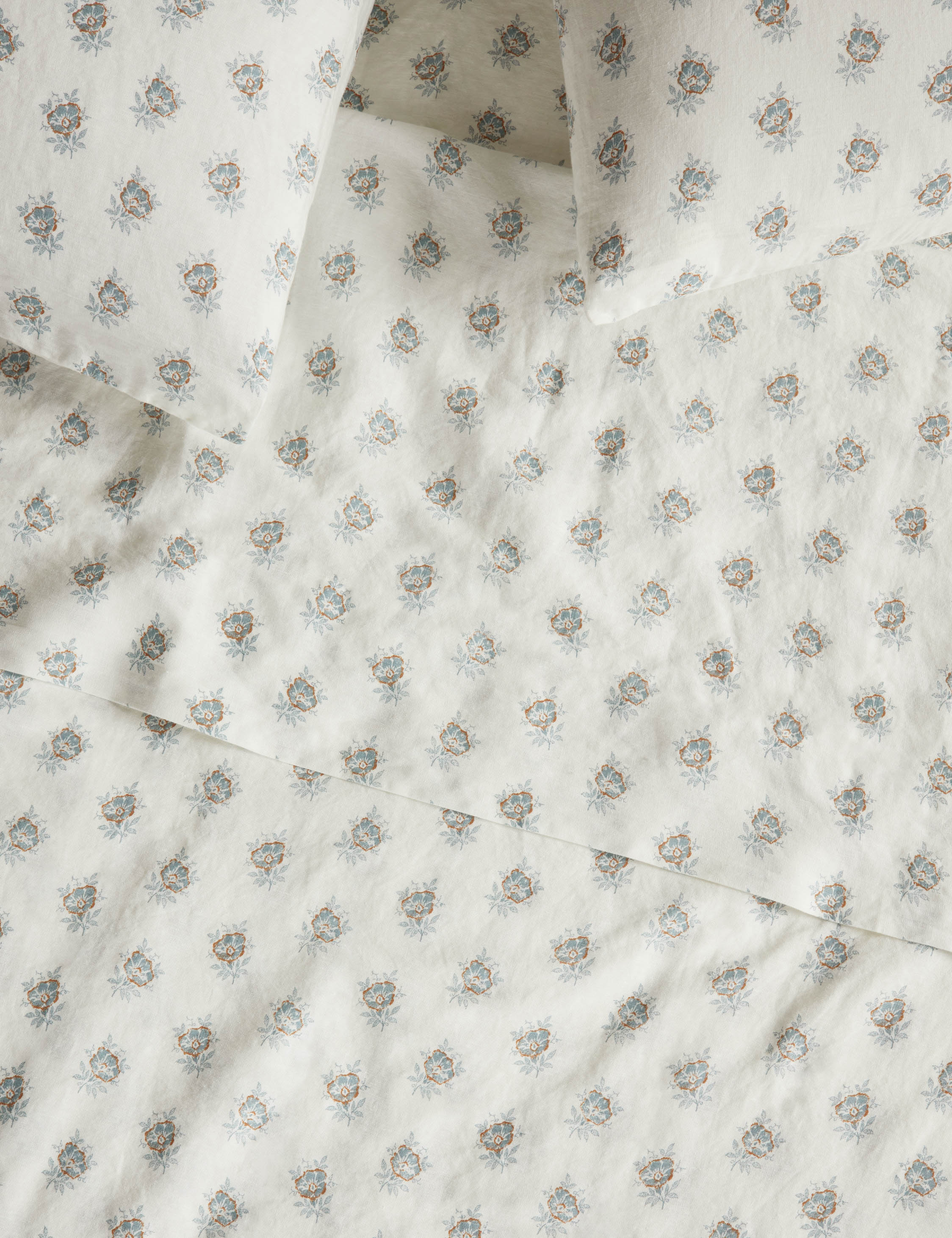 Montreal Linen Cotton Sheet Set - Image 2
