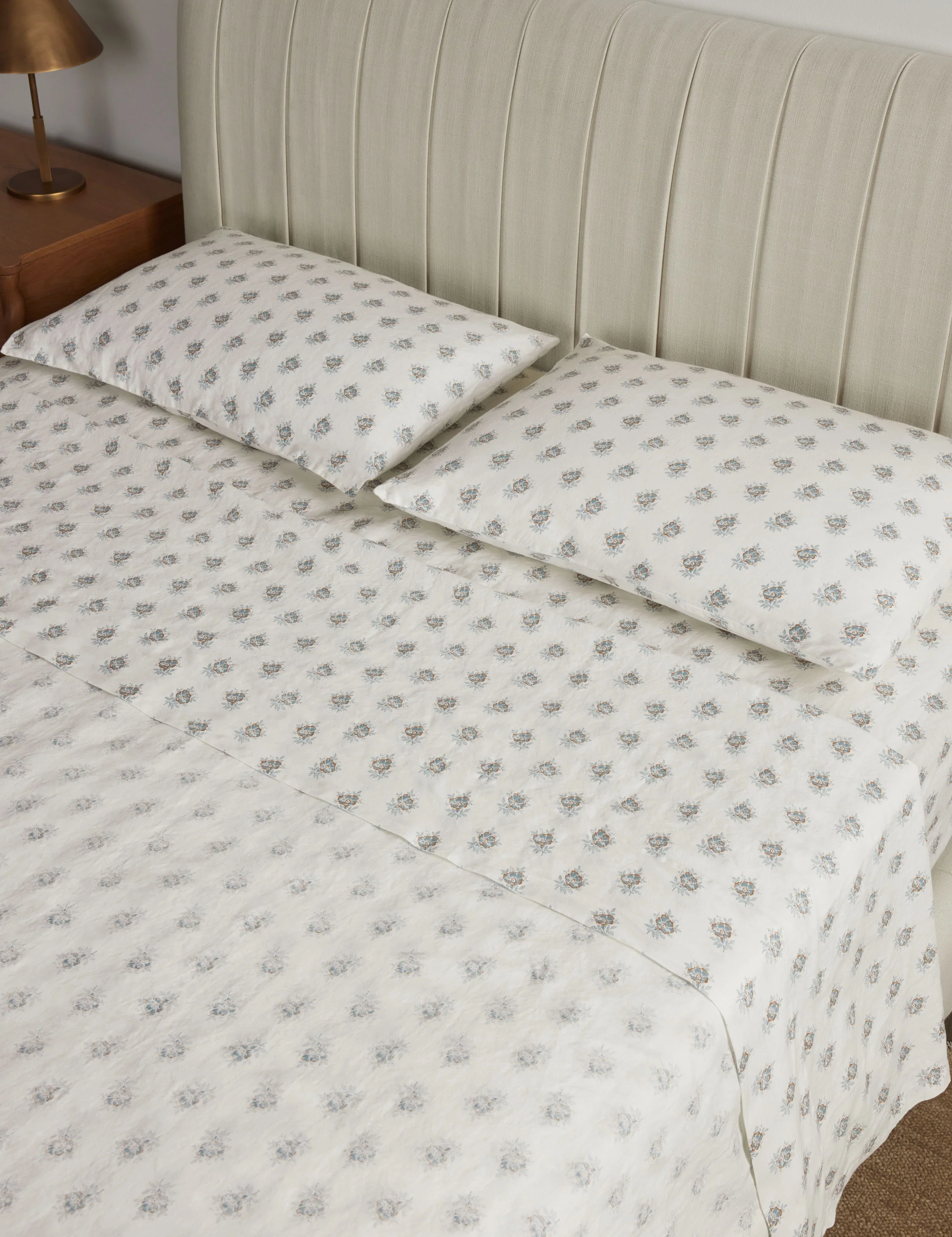 Montreal Linen Cotton Sheet Set - Image 4