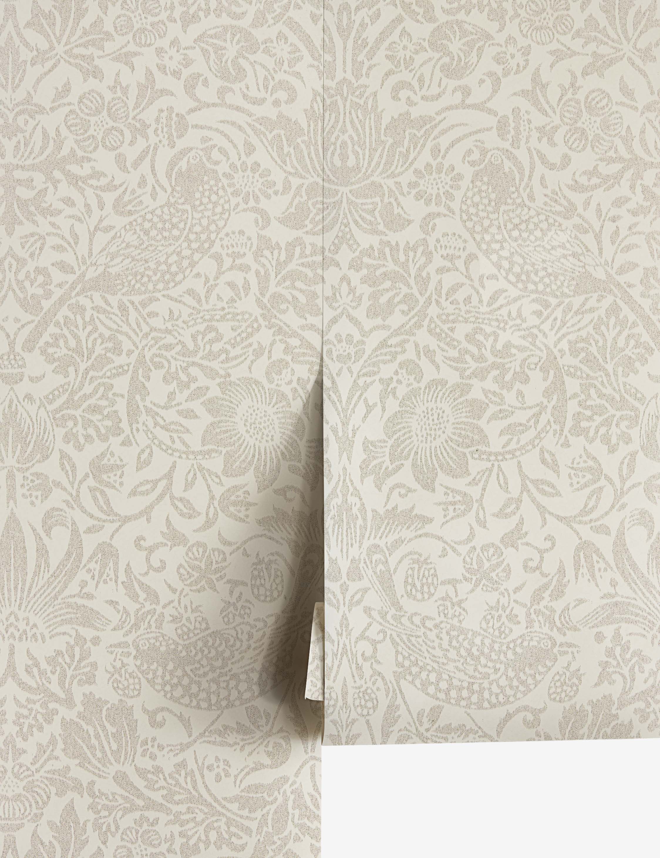 Pure Strawberry Thief Wallpaper by Morris & Co. - Image 4