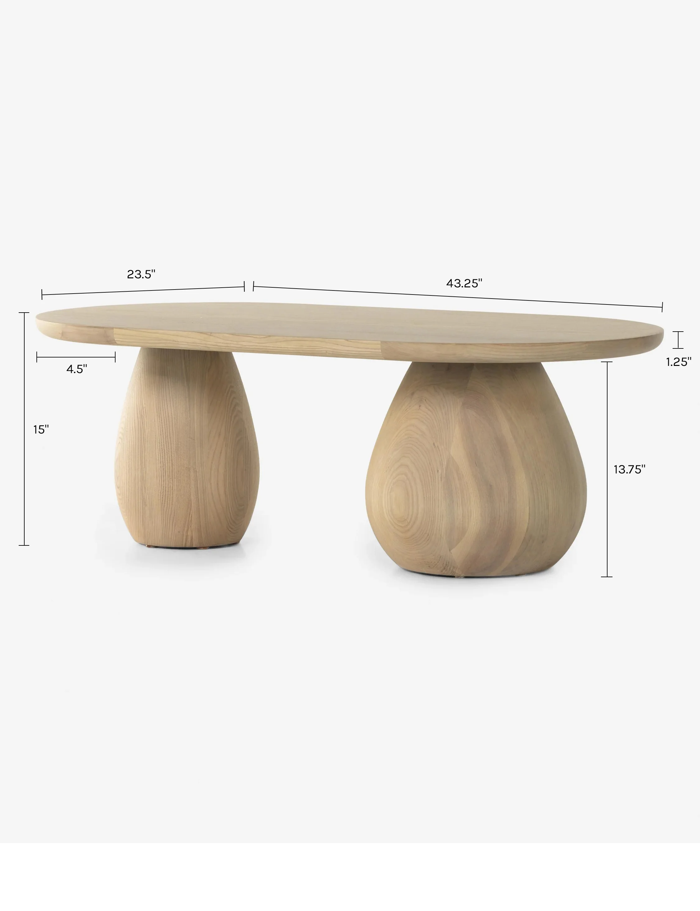Mulholland Oval Coffee Table - Image 6
