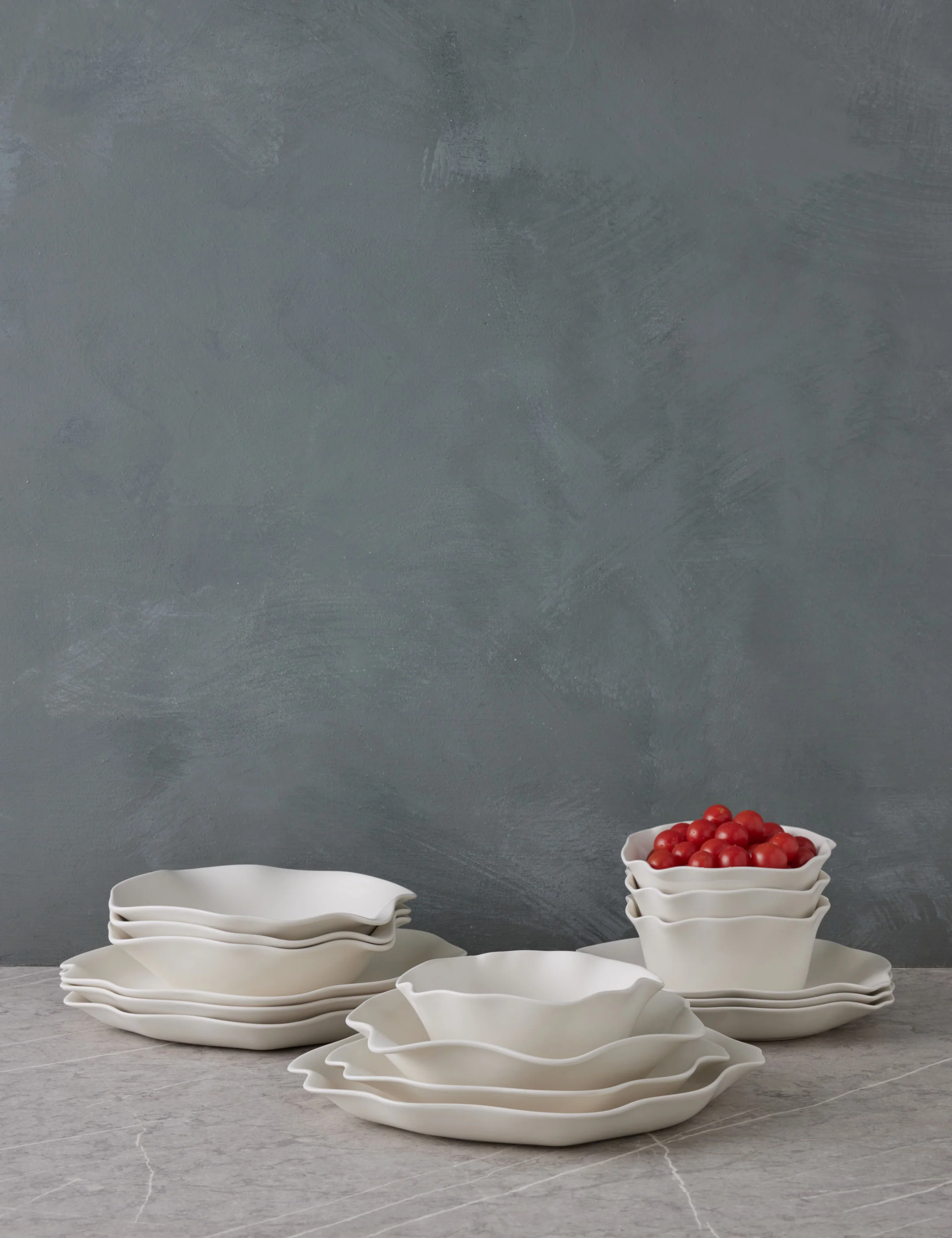Nadia Satin-Matte Stoneware Dinnerware - Image 2