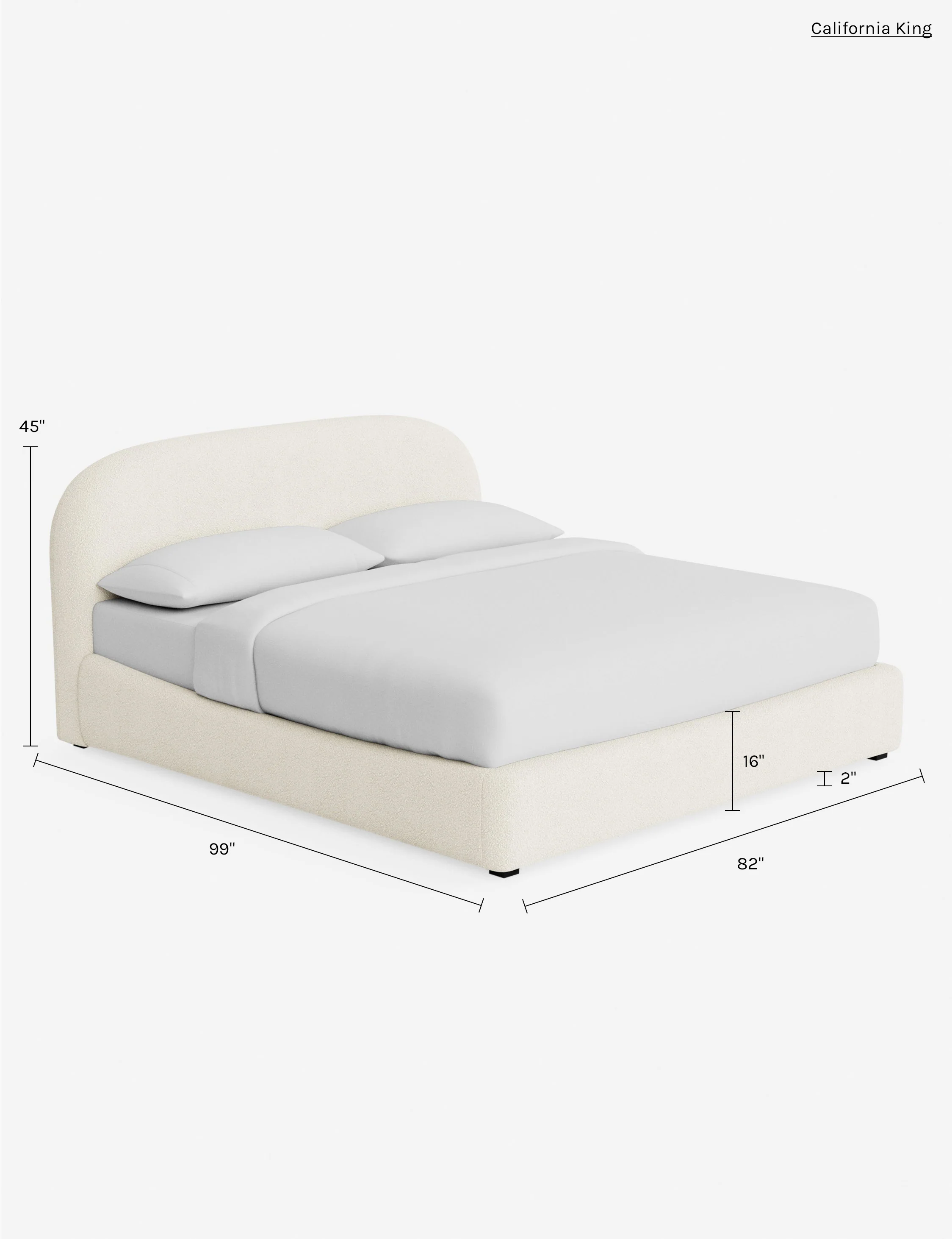 Neve Platform Bed by Aimee Song - Image 125