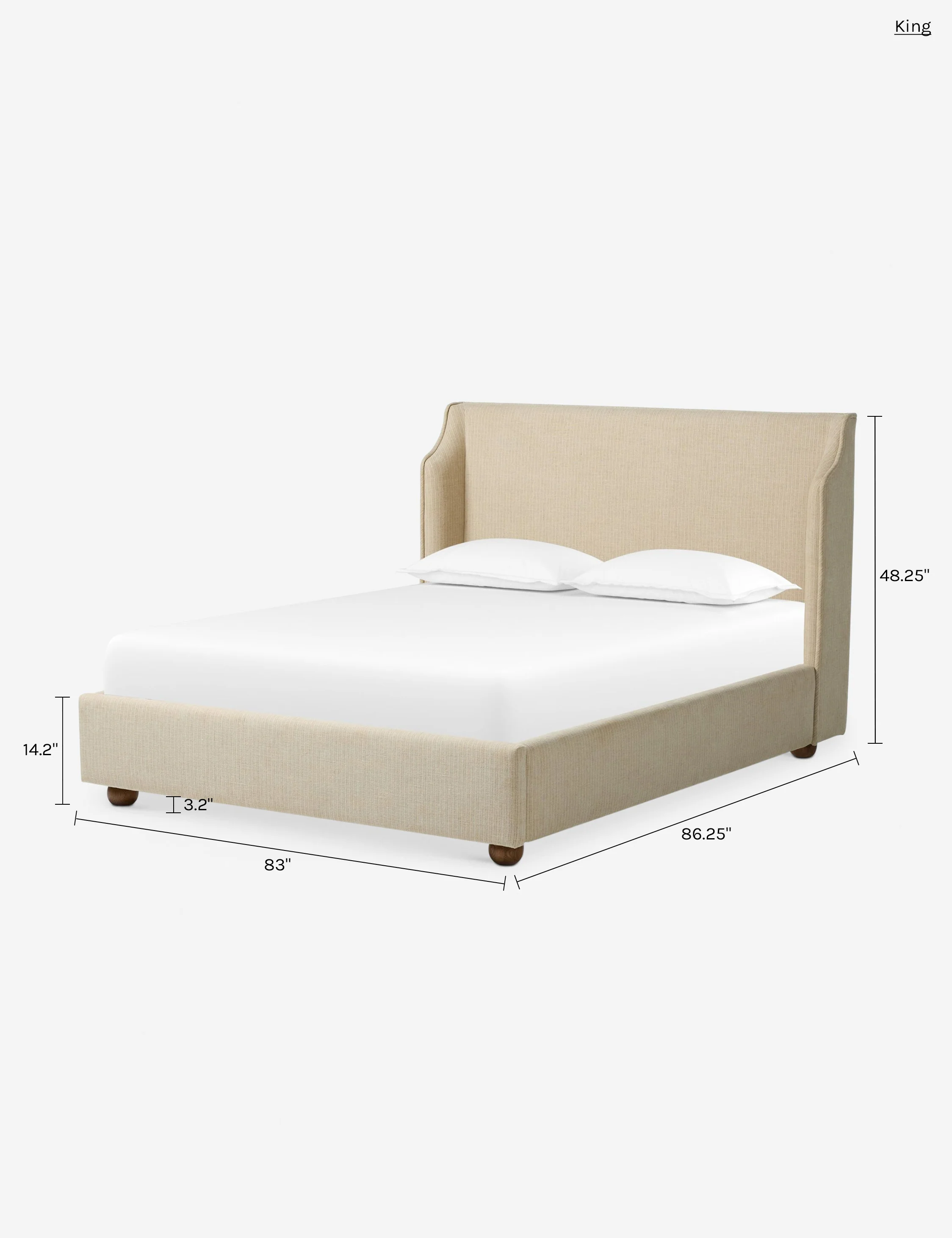 Noelia Platform Bed by Amber Lewis x Four Hands - Image 18