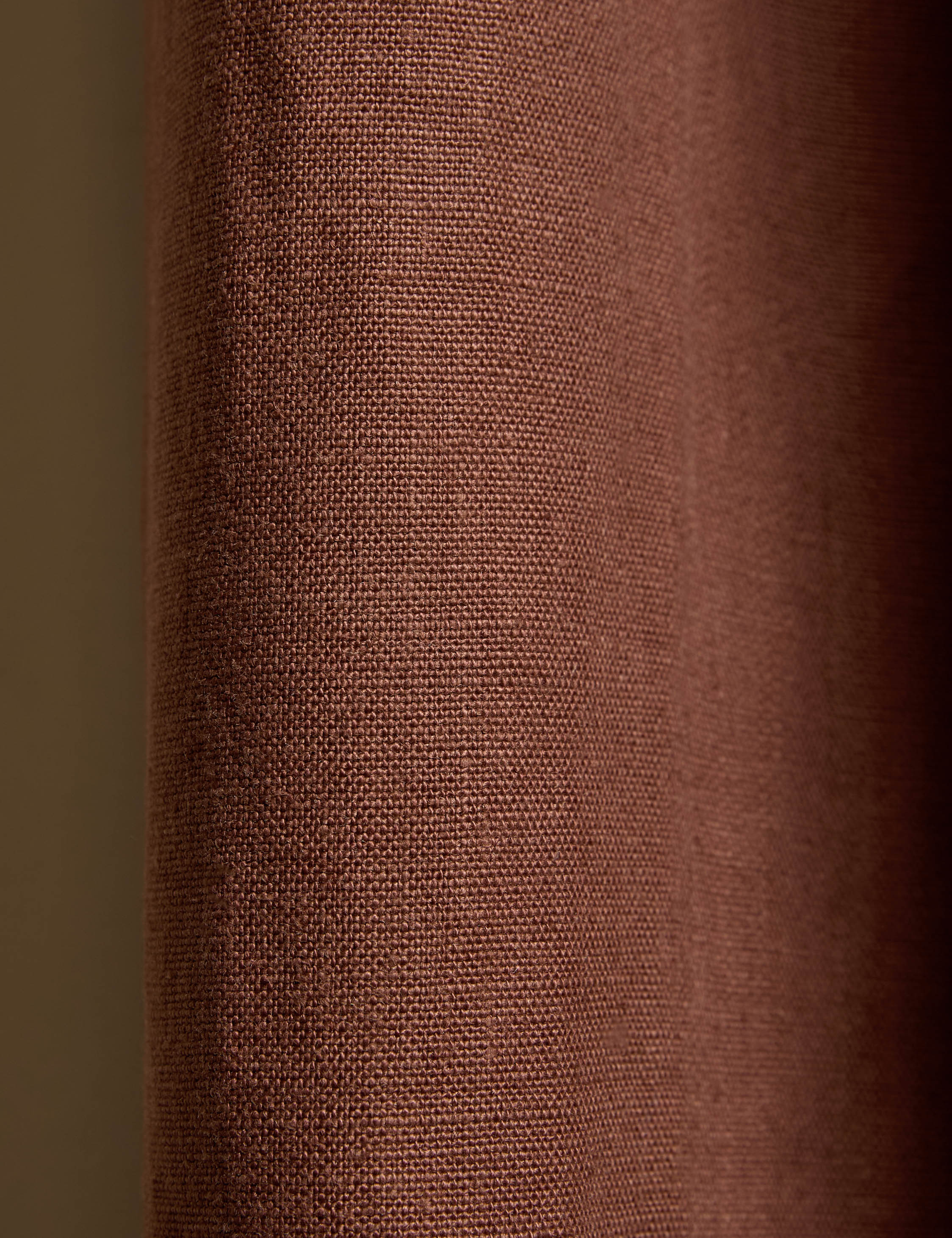 Nori Ruffle Belgian Linen Curtain Panel - Image 3