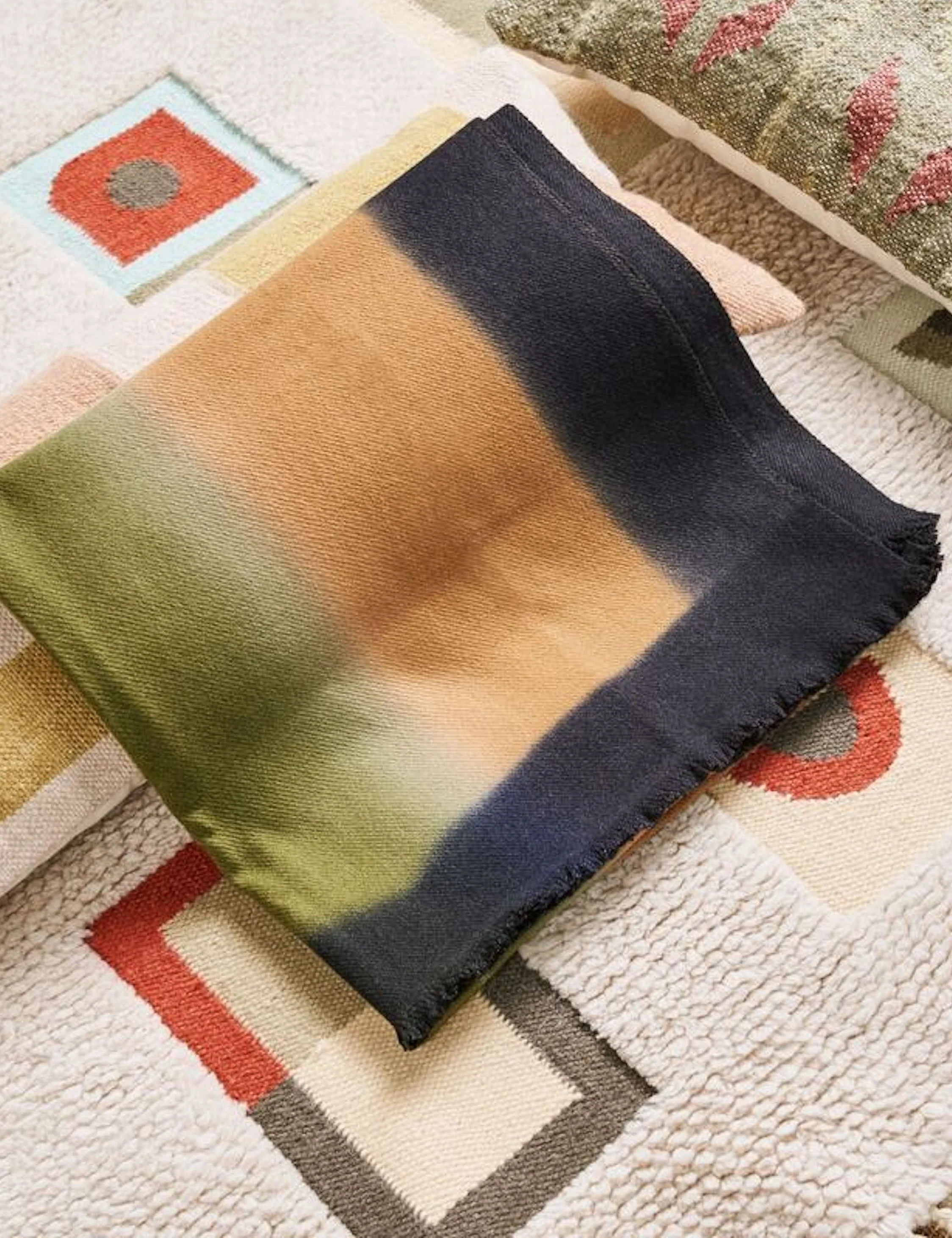 Olyv Wool Throw by Studio Variously