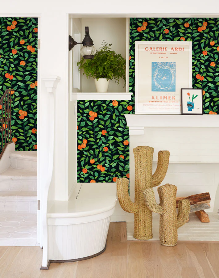 Orange Crush Wallpaper by Nathan Turner - Image 2