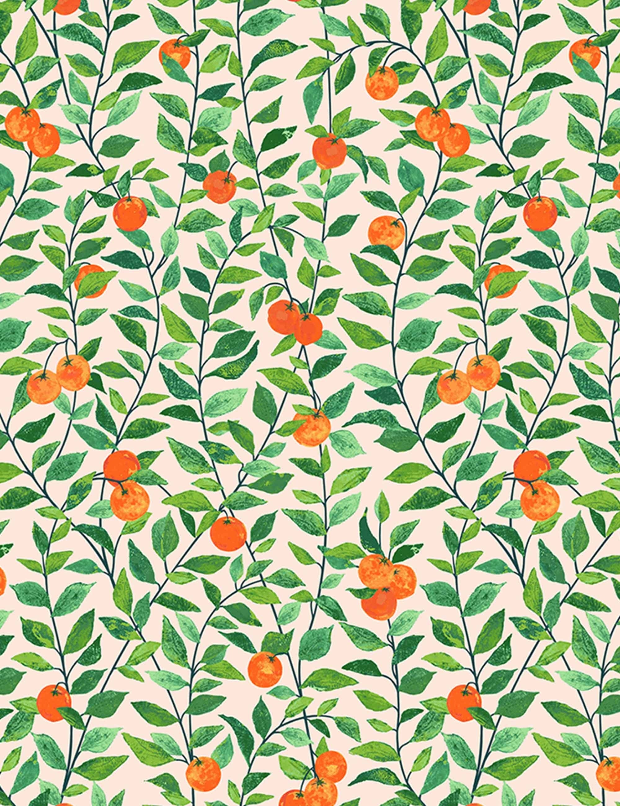 Orange Crush Wallpaper by Nathan Turner - Image 3